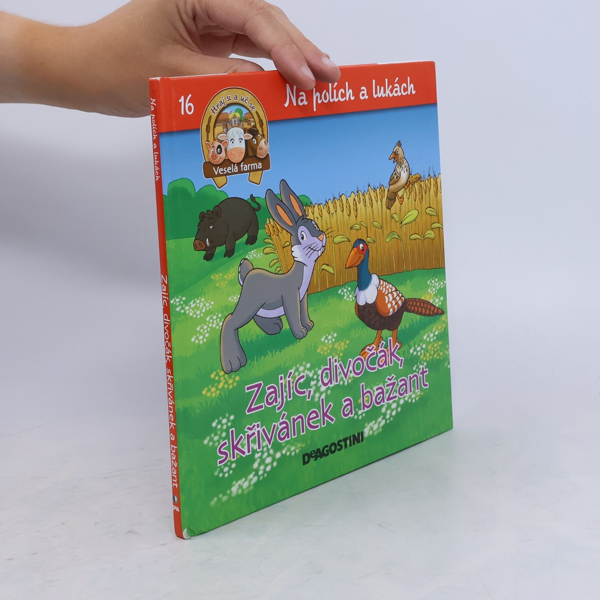 Various authors Na polích a lukách 16. Zajíc, divočák, skřivánek a bažant