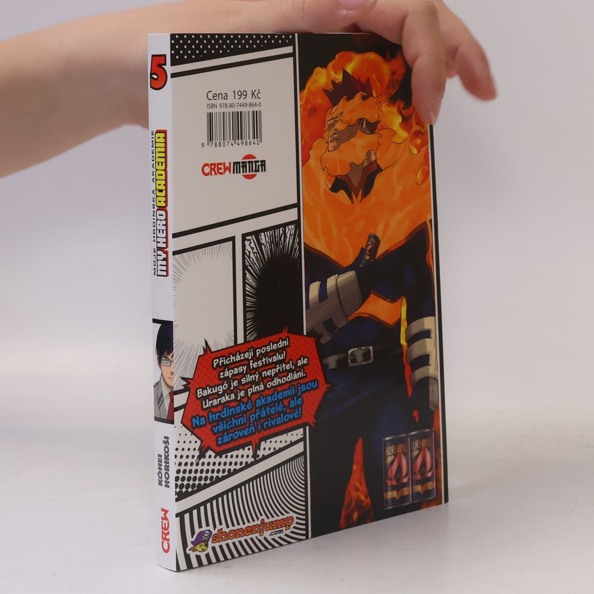 Kōhei Horikoshi My Hero Academia. Moje hrdinská akademie 5. Šóto Todoroki: Počátek