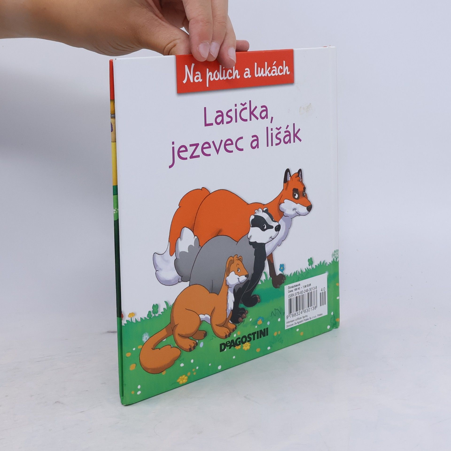 Collectif d'auteurs Na polích a lukách 17. Lasička, jezevec a lišák