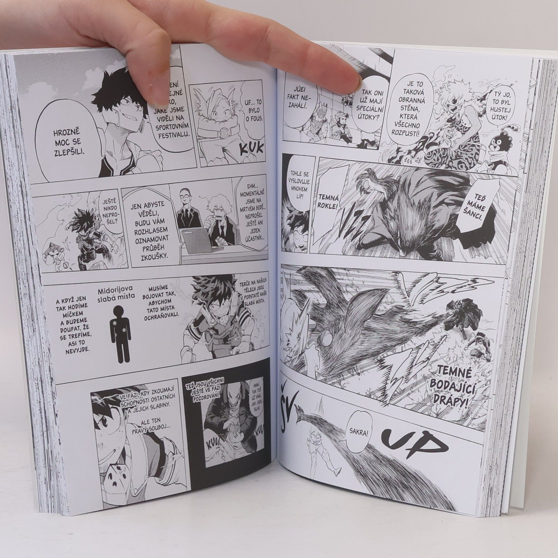 Kōhei Horikoshi My hero academia. Moje hrdinská akademie. Sv. 12, Zkoušky