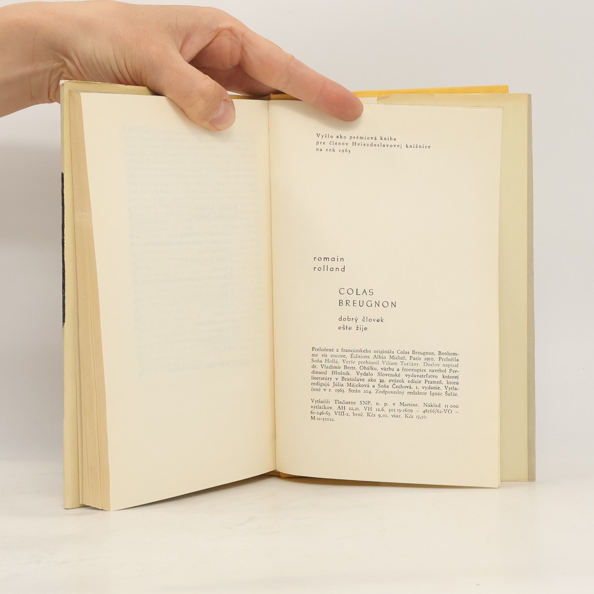 Romain Rolland Colas Breugnon