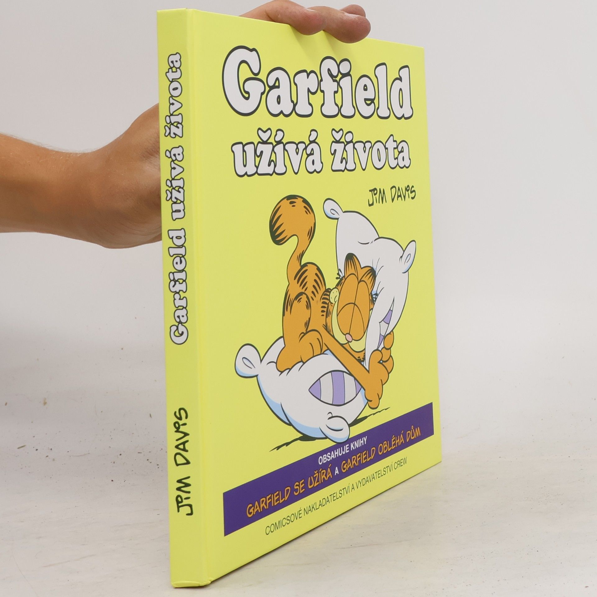Jim Davis Garfield užívá života