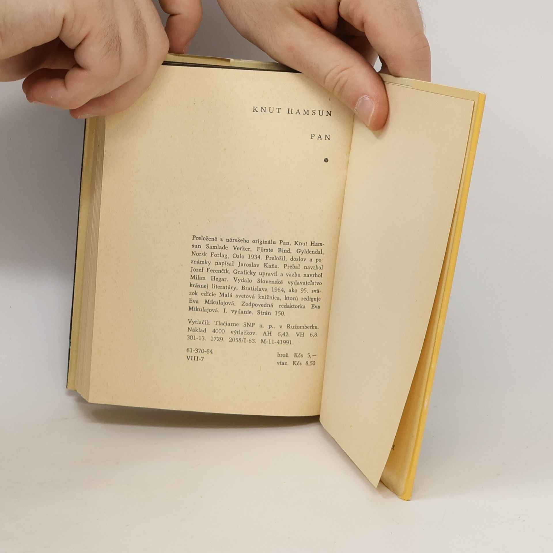 Knut Hamsun Pan