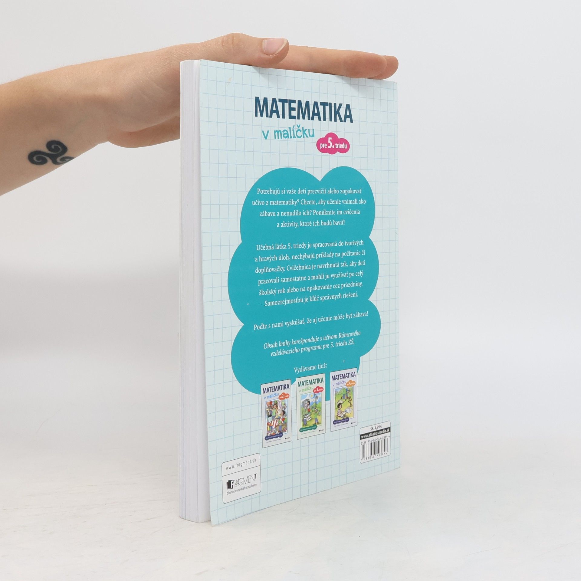 Simona Špačková Matematika v malíčku pre 5. triedu