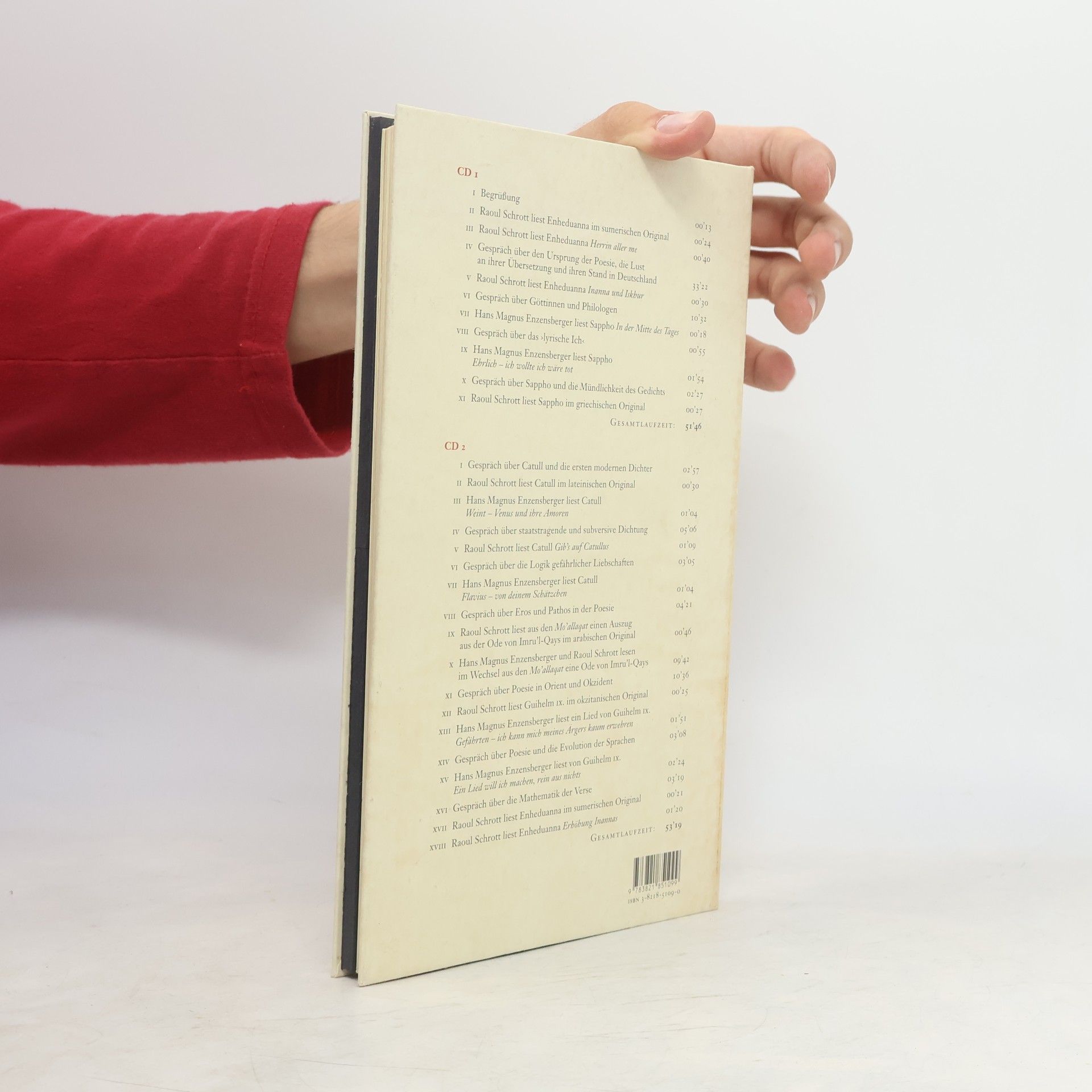 Hans Magnus Enzensberger Mutmassungen über die Poesie. Ein Gespräch