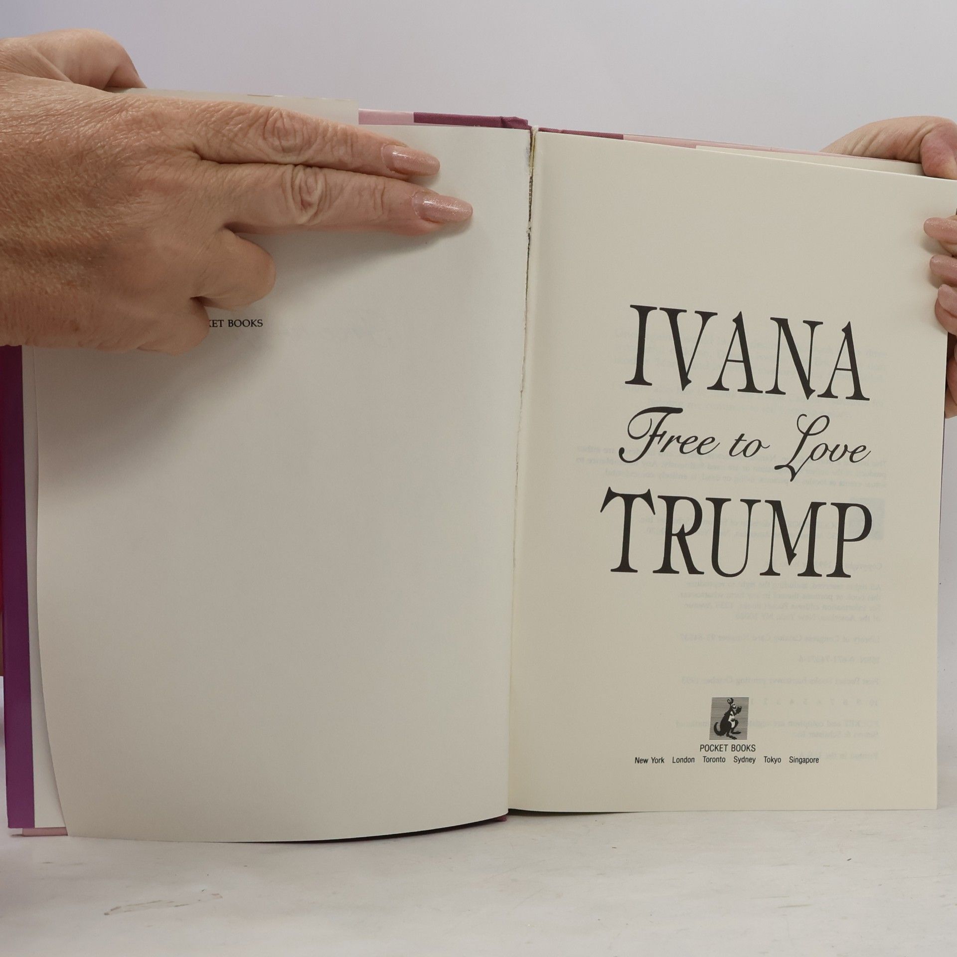 Ivana Trump Free to Love