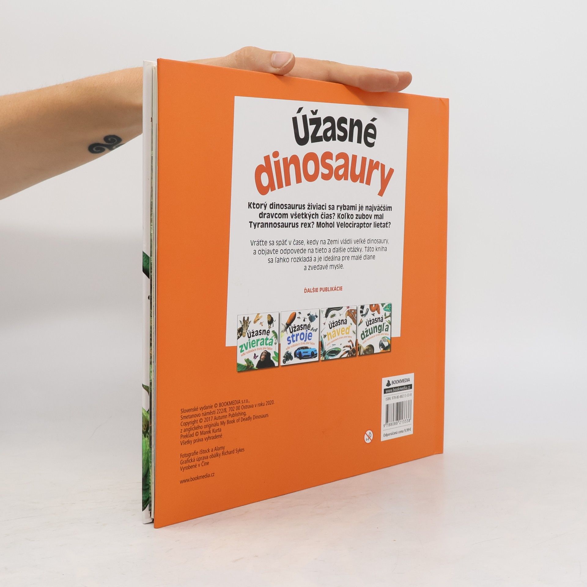 Autores varios Úžasné dinosaury: veľké rozkladacie strany plné faktov
