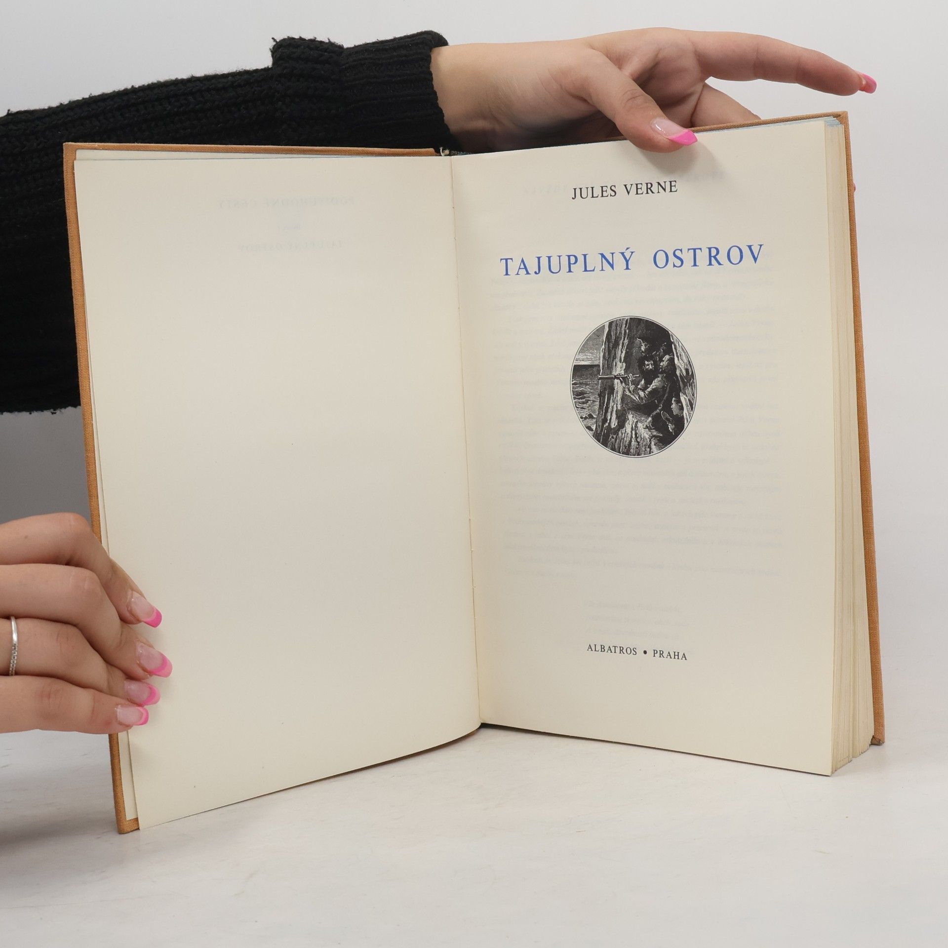 Jules Verne Tajuplný ostrov