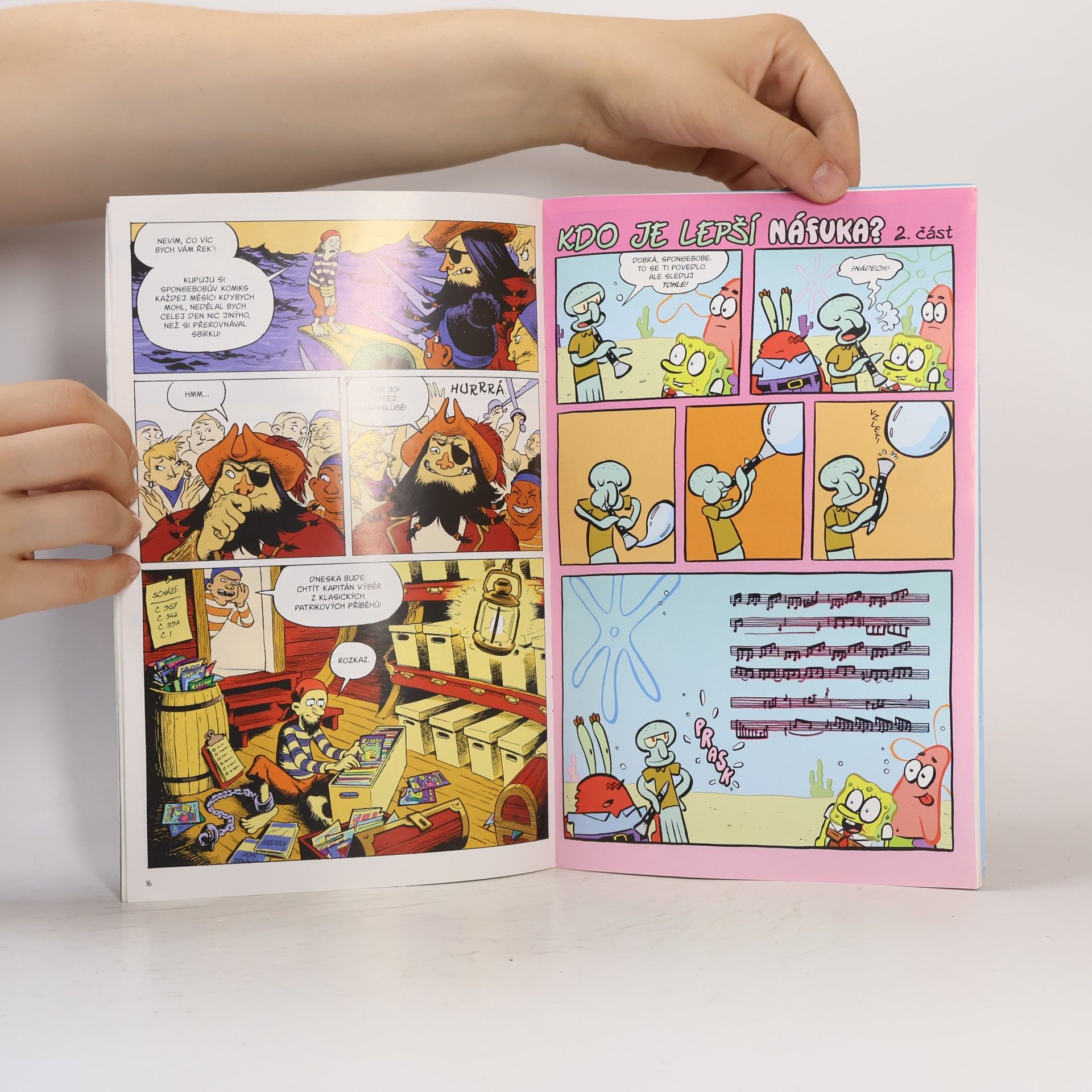 Kolektiv autorů Spongebob komiks 10/2025