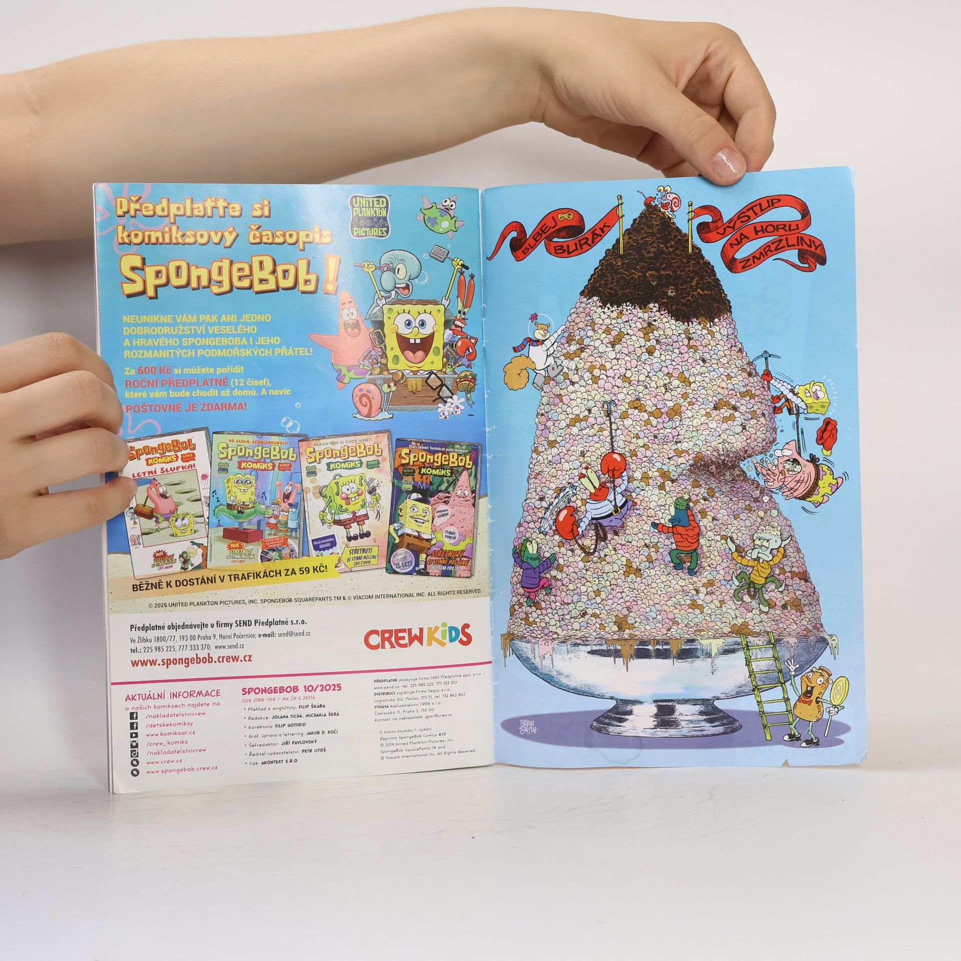 Kolektiv autorů Spongebob komiks 10/2025