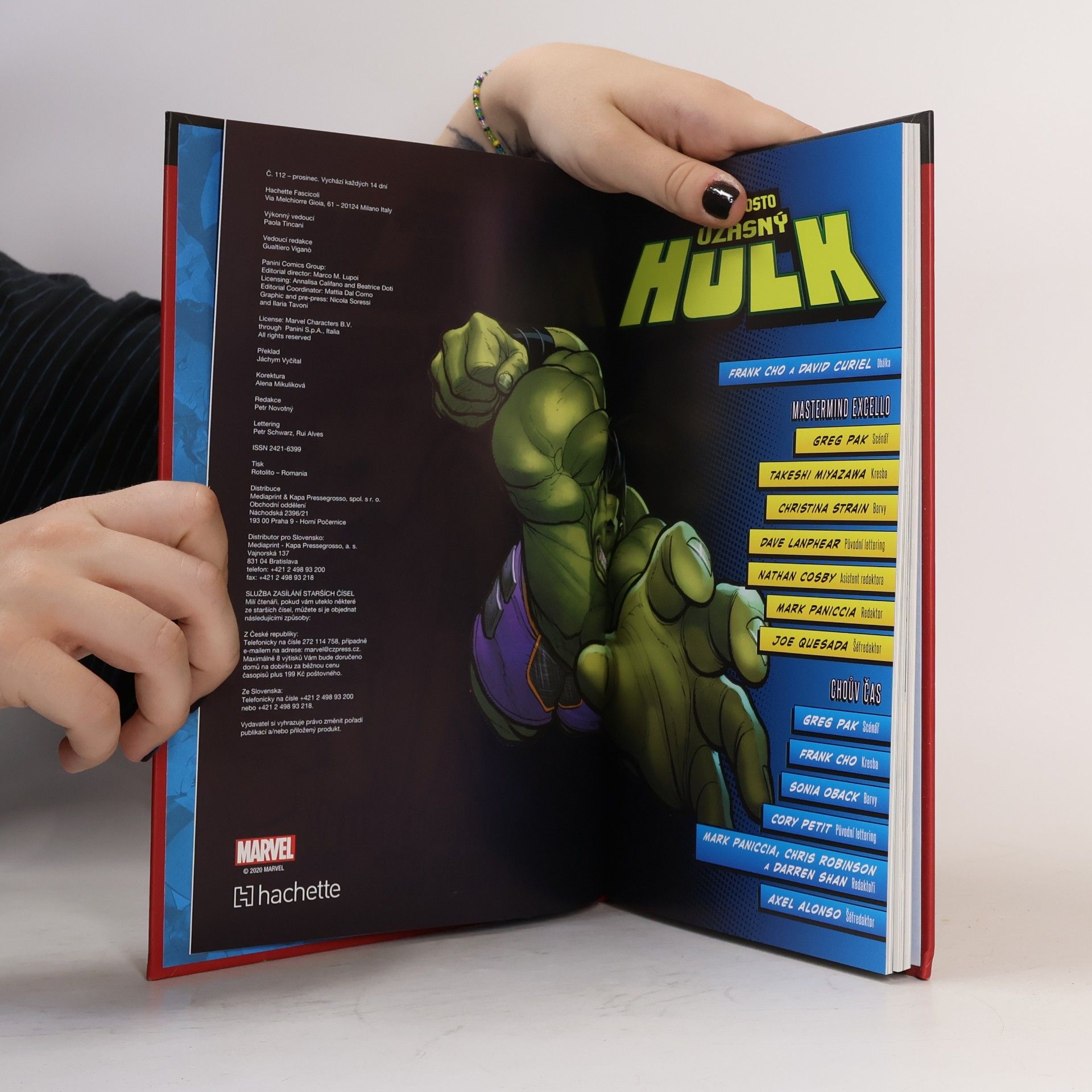 Greg Pak Nejmocnější hrdinové Marvelu č. 112. Naprosto úžasný Hulk