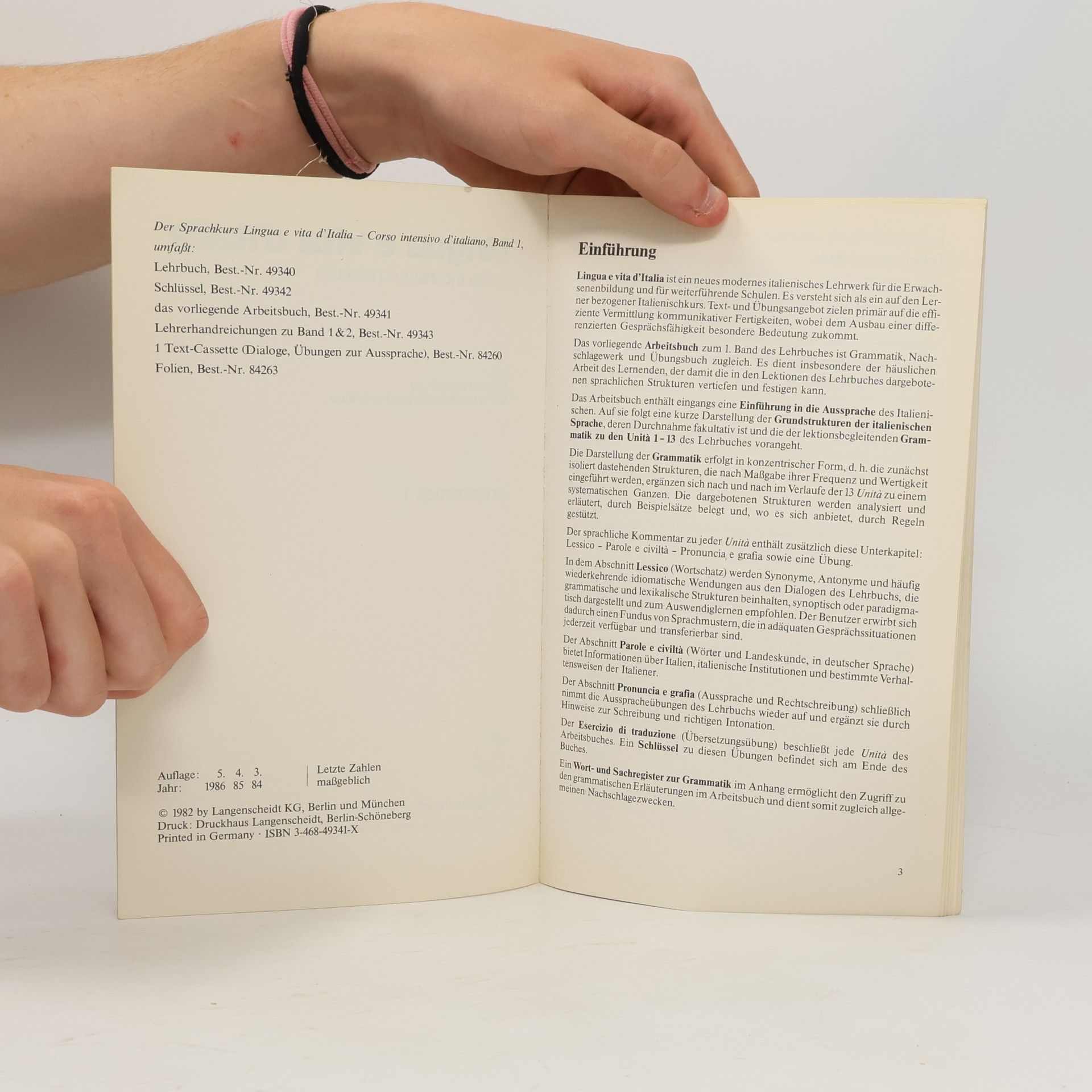 Katerin Katerinov Langenscheidts Lingua e vita d' Italia I. Arbeitsbuch