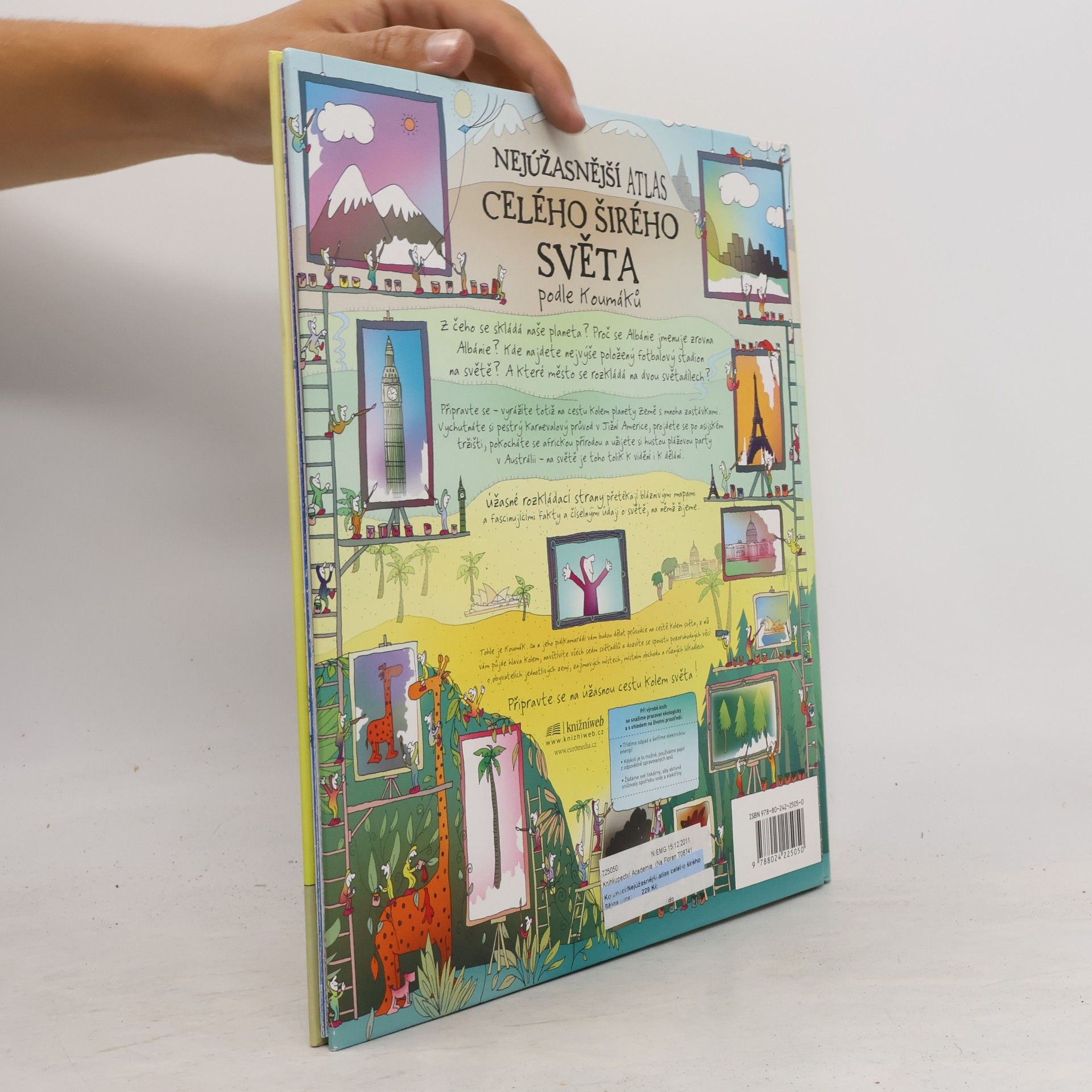 Lisa Swerling Nejúžasnější atlas celého širého světa podle Koumáků