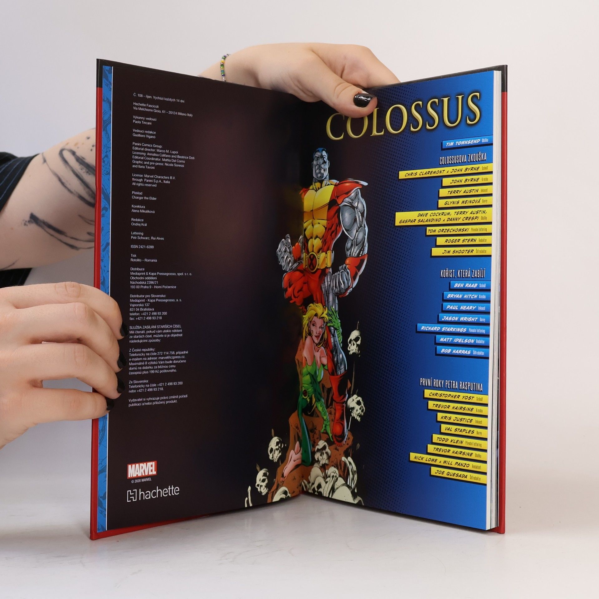 Chris Claremont Colossus. Nejmocnější hrdinové Marvelu 108