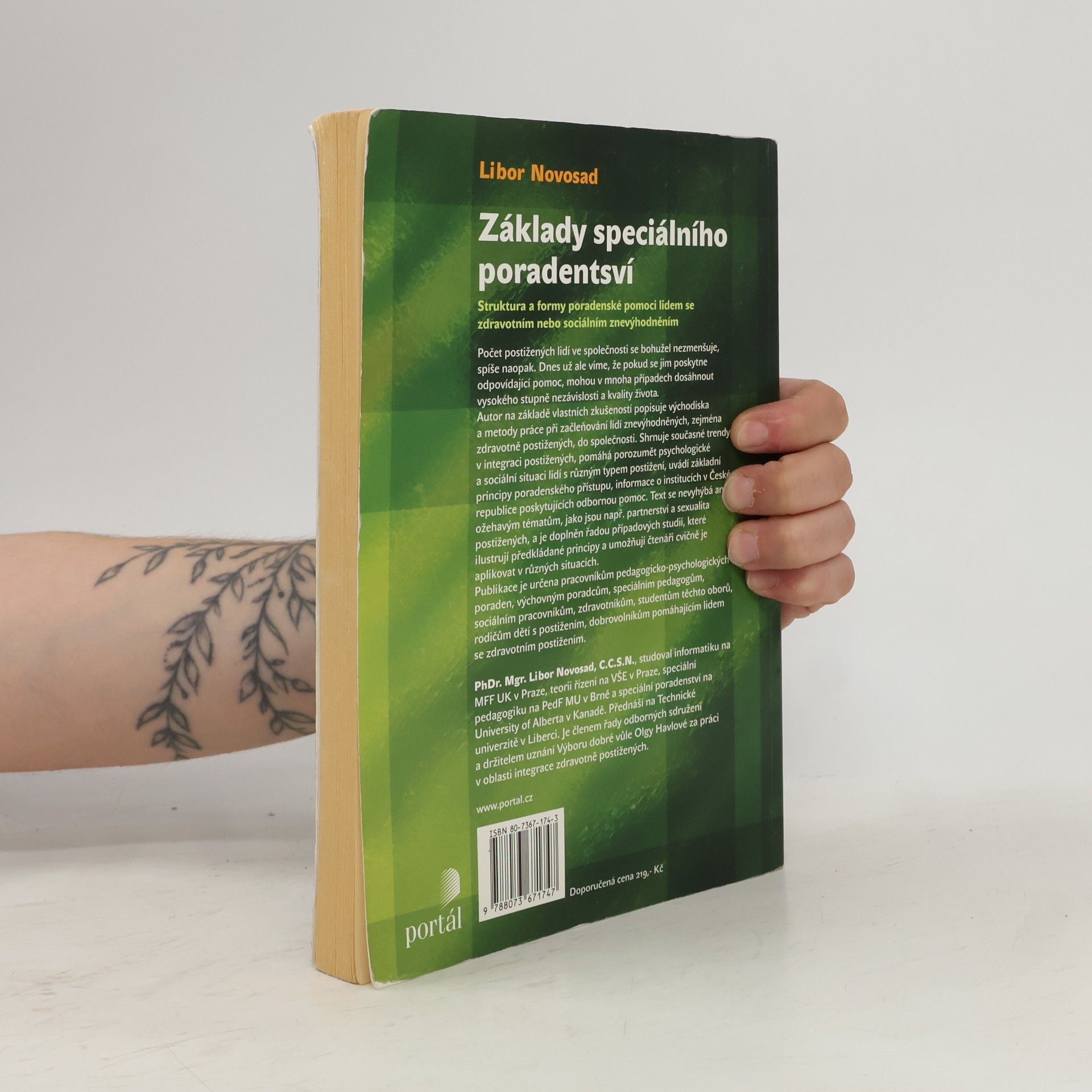Libor Novosad Základy speciálního poradenství