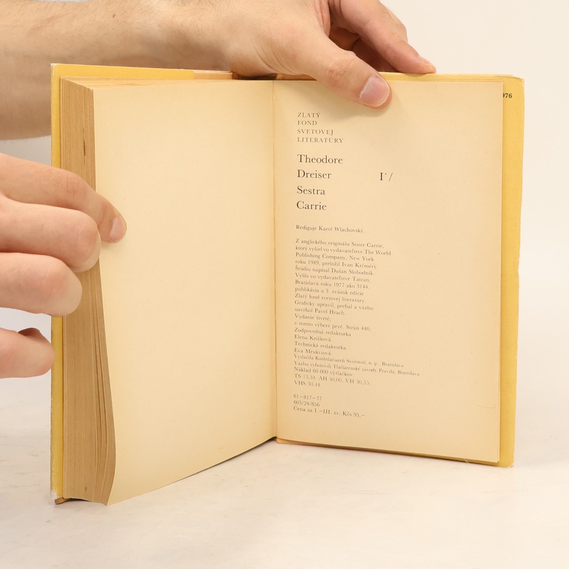 Theodore Dreiser Sestra Carrie