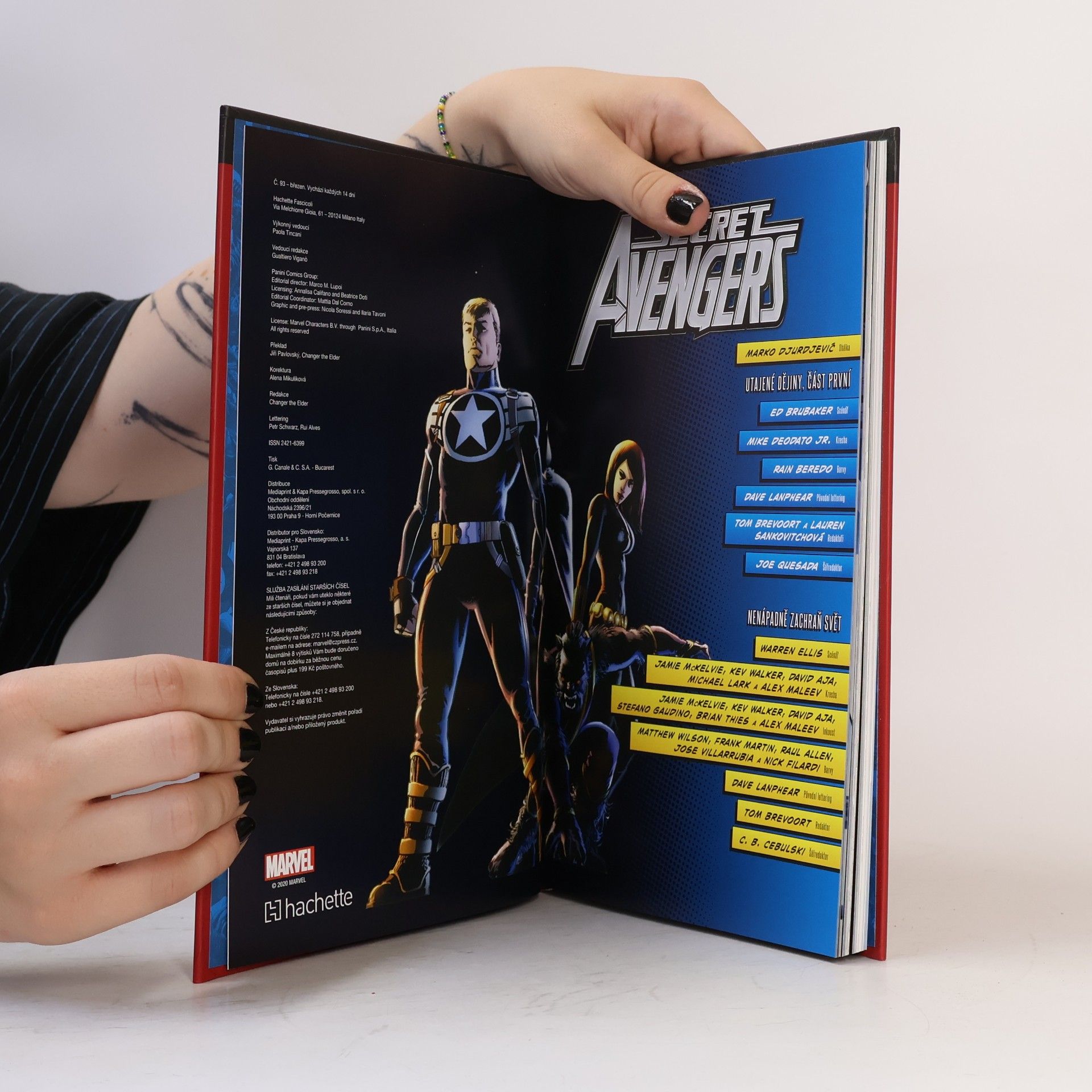 Ed Brubaker Nejmocnější hrdinové Marvelu 93. Secret Avengers