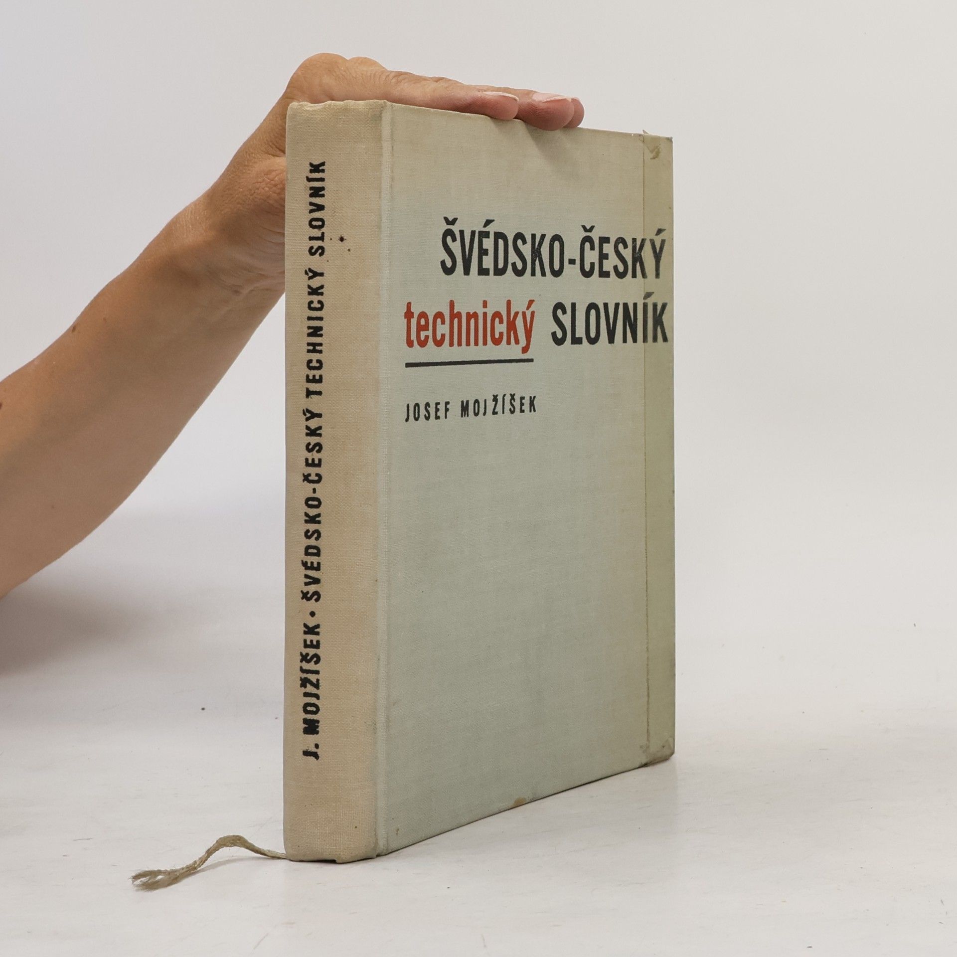 Josef Mojžíšek Švédsko-český technický slovník