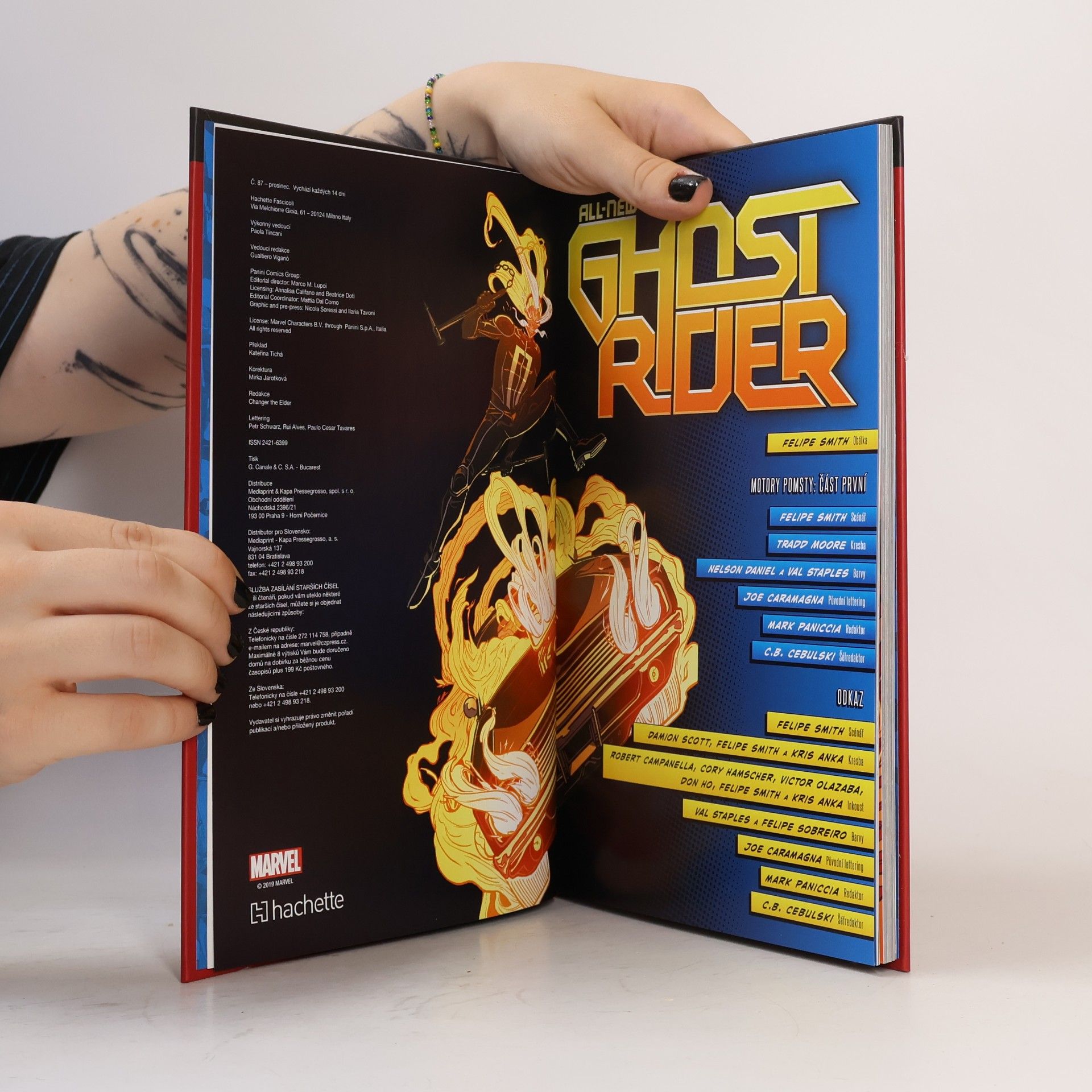 Kolektiv autorů Marvel - Die Superhelden-Sammlung 112. Ghost Rider (Robbie Reyes)