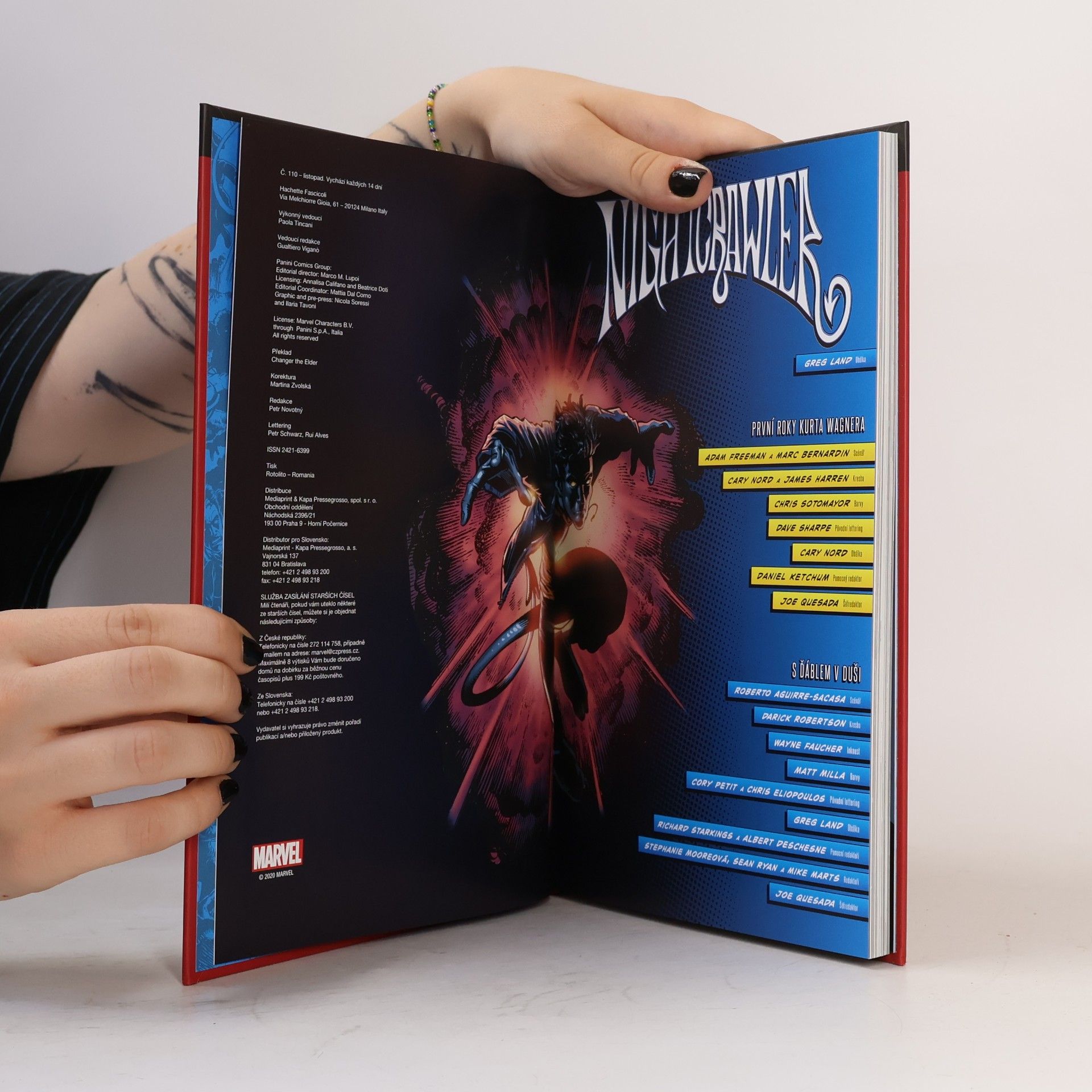 Kolektív autorov Nejmocnější hrdinové Marvelu č. 110. Nightcrawler