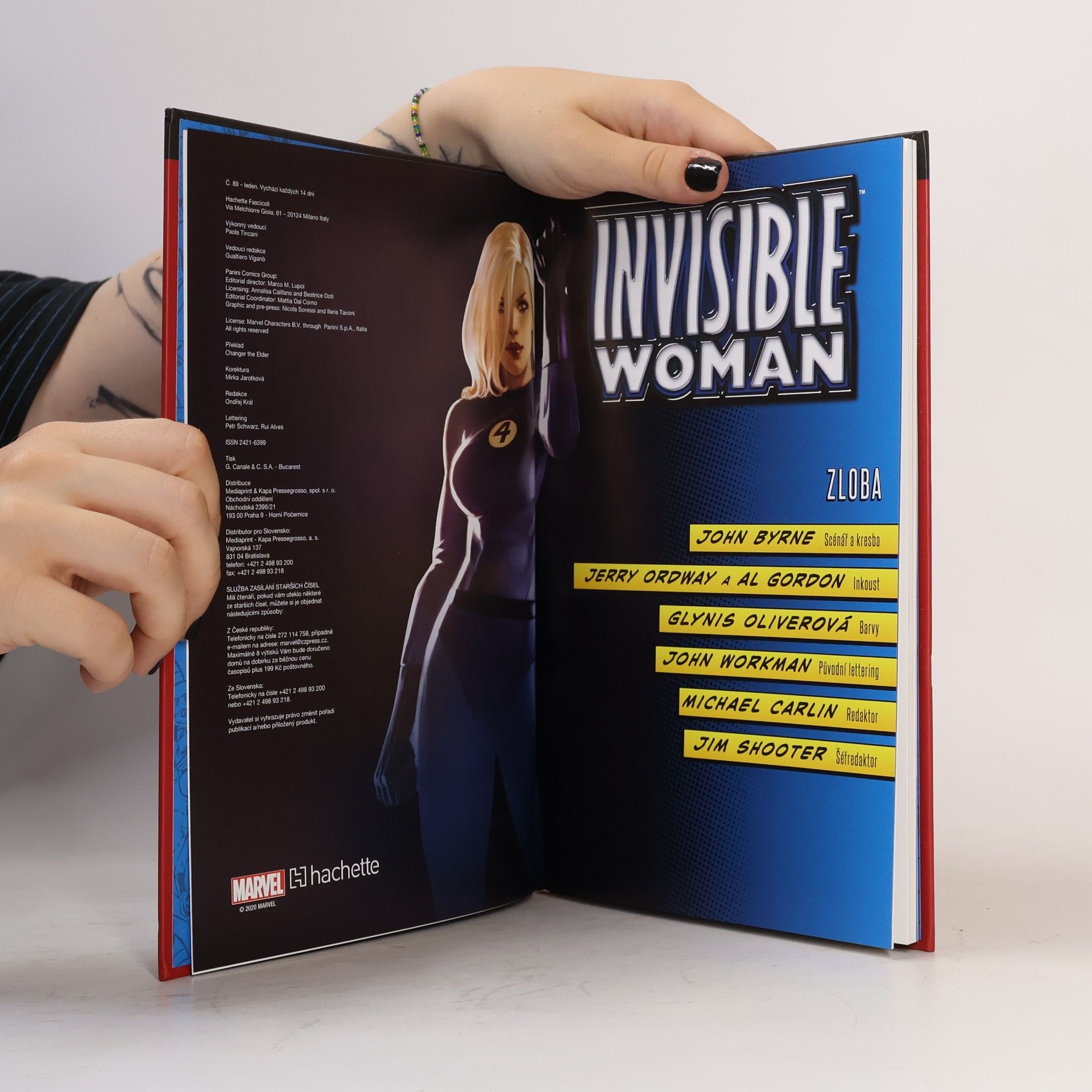 John Byrne Nejmocnější hrdinové Marvelu 89. Invisible Woman