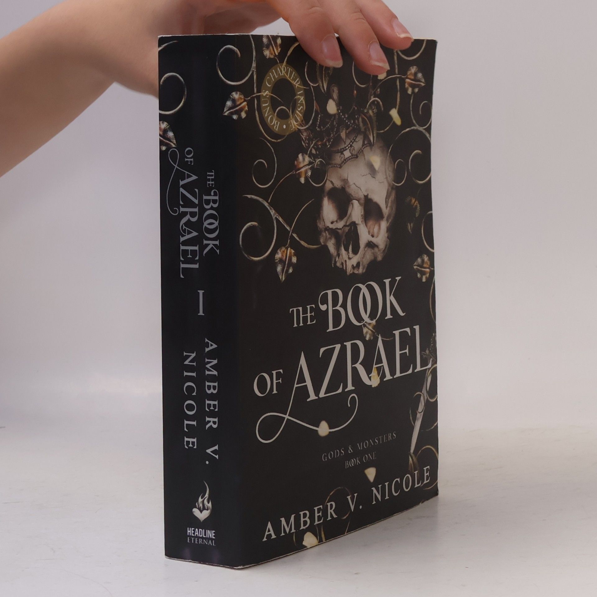 Amber V. Nicole The book of Azrael