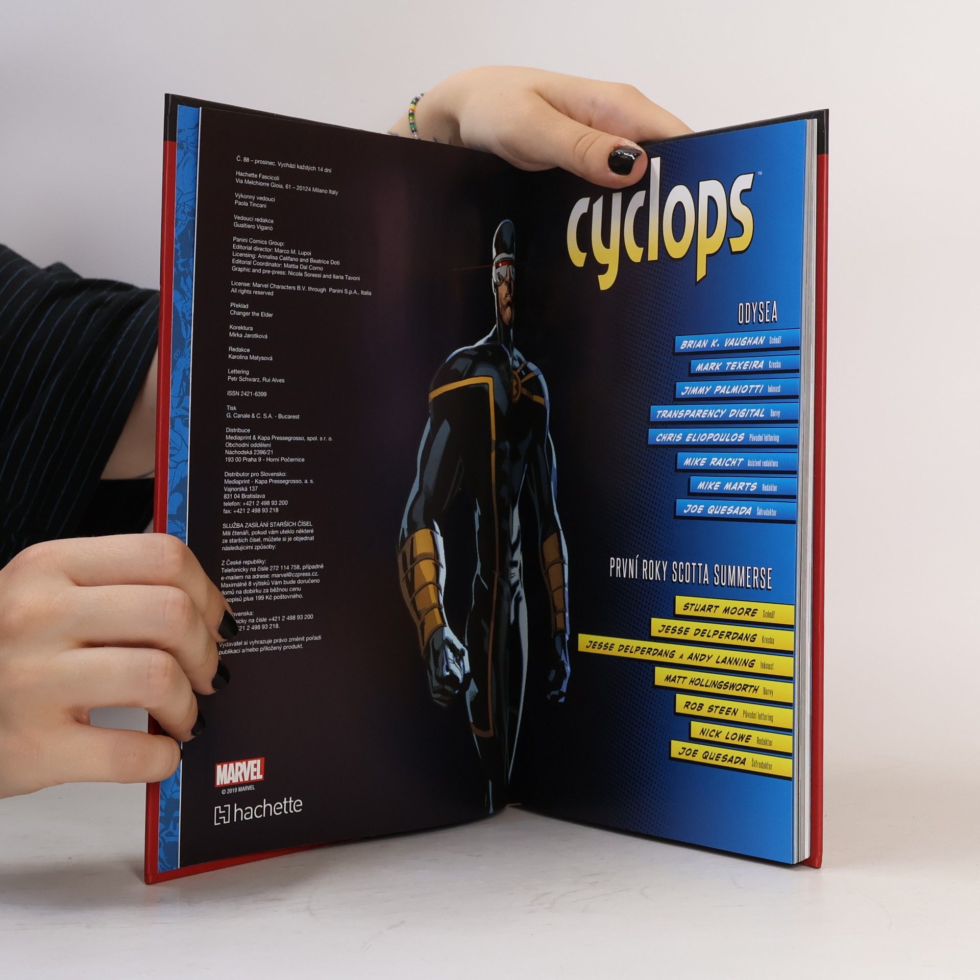 Brian K. Vaughan Cyclops. Nejmocnější hrdinové Marvelu 88