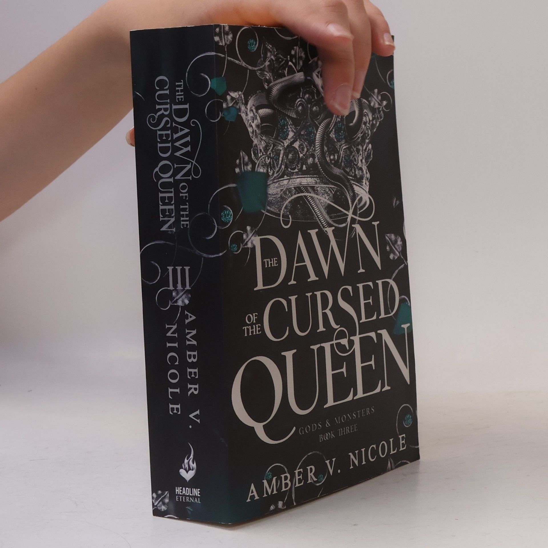 Amber V. Nicole The Dawn of the Cursed Queen: The latest sizzling, dark romantasy book in the Gods & Monsters series!