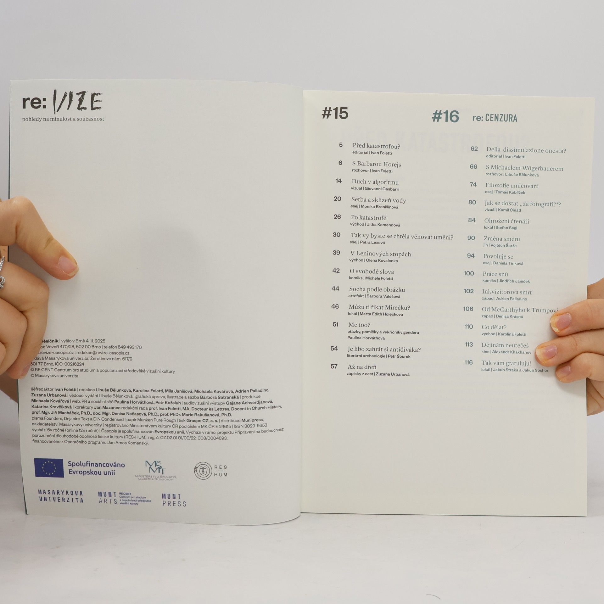 Autorenkollektiv Re:vize 15-16. Cenzura
