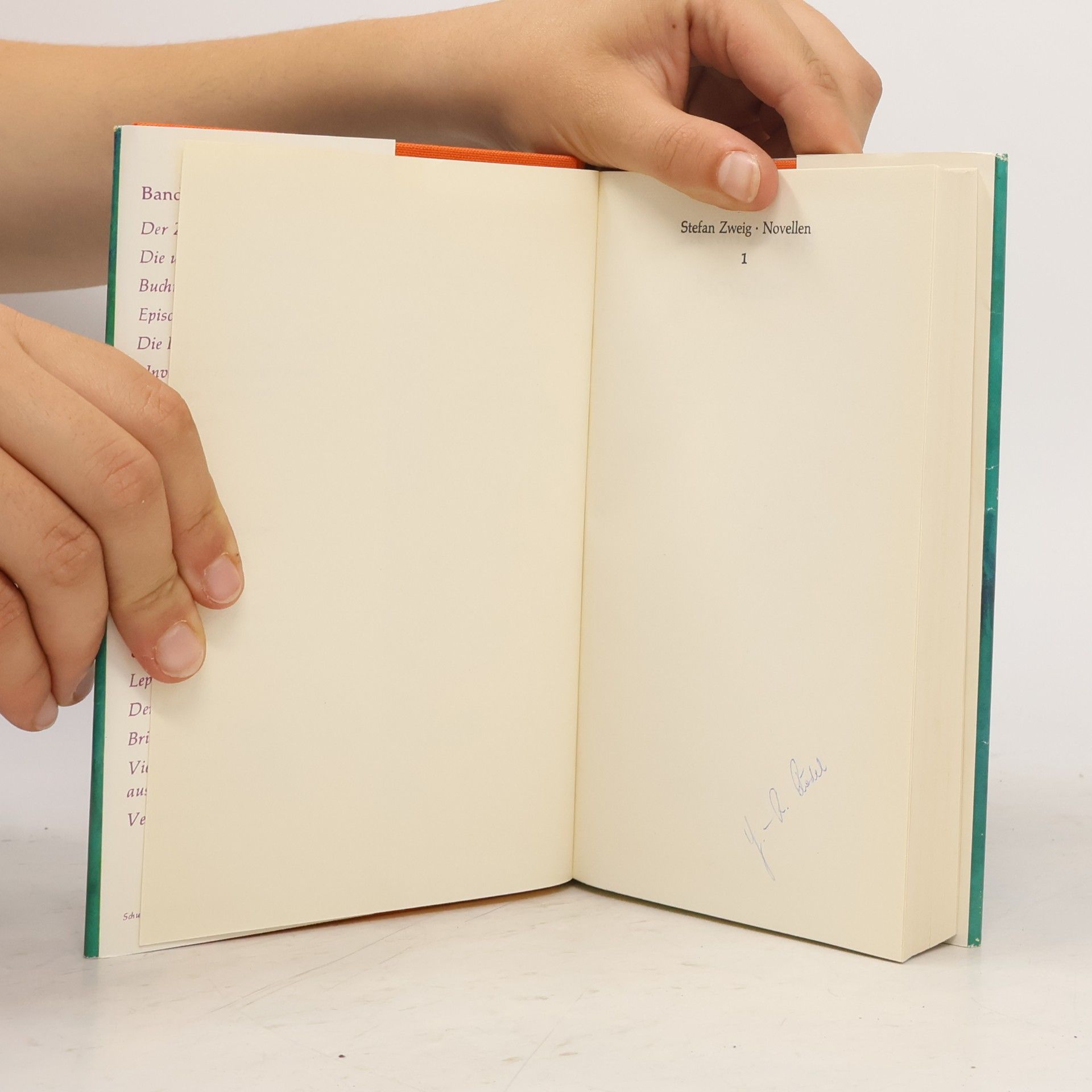 Stefan Zweig Novellen 1