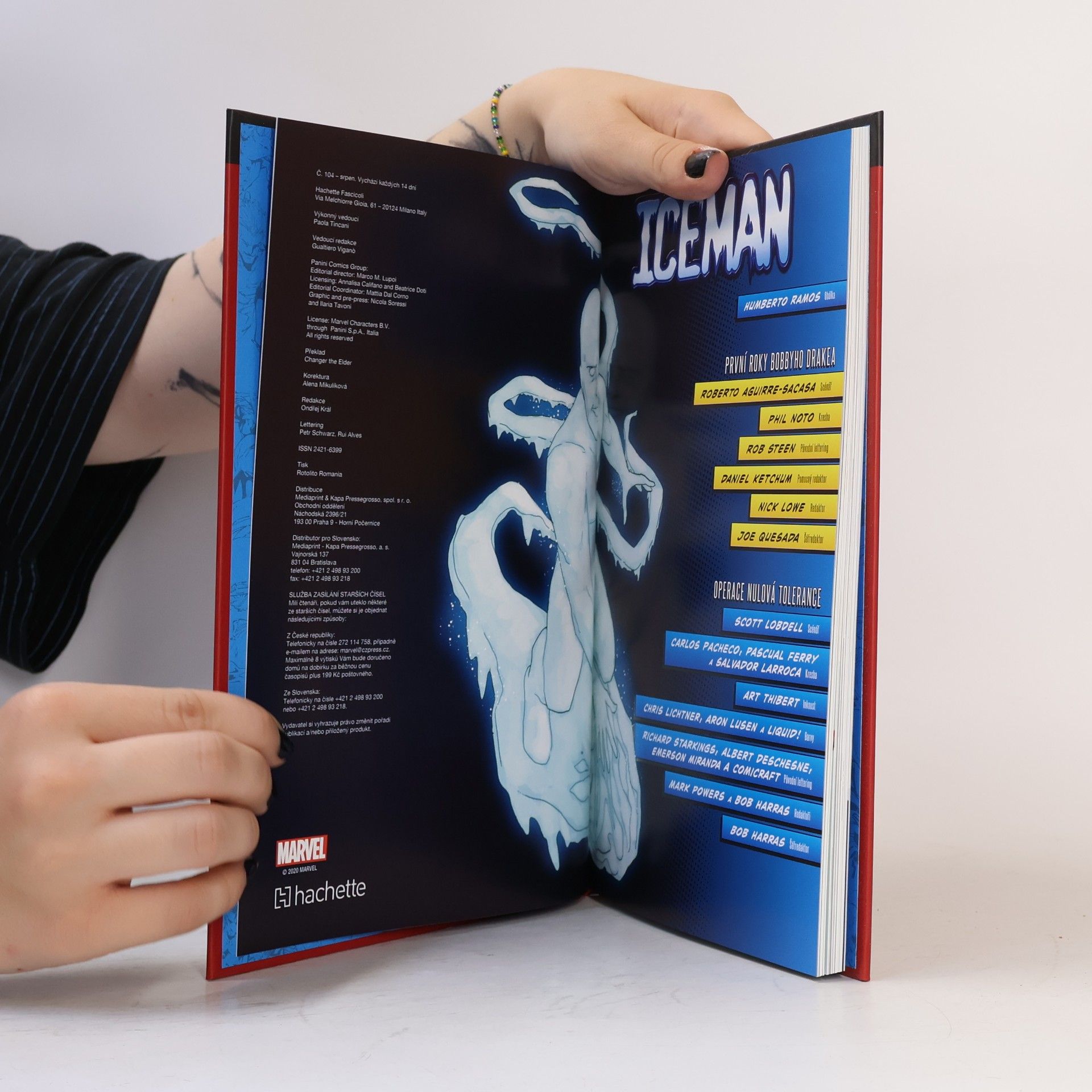 Kolektiv autorů Nejmocnější hrdinové Marvelu 104. Iceman