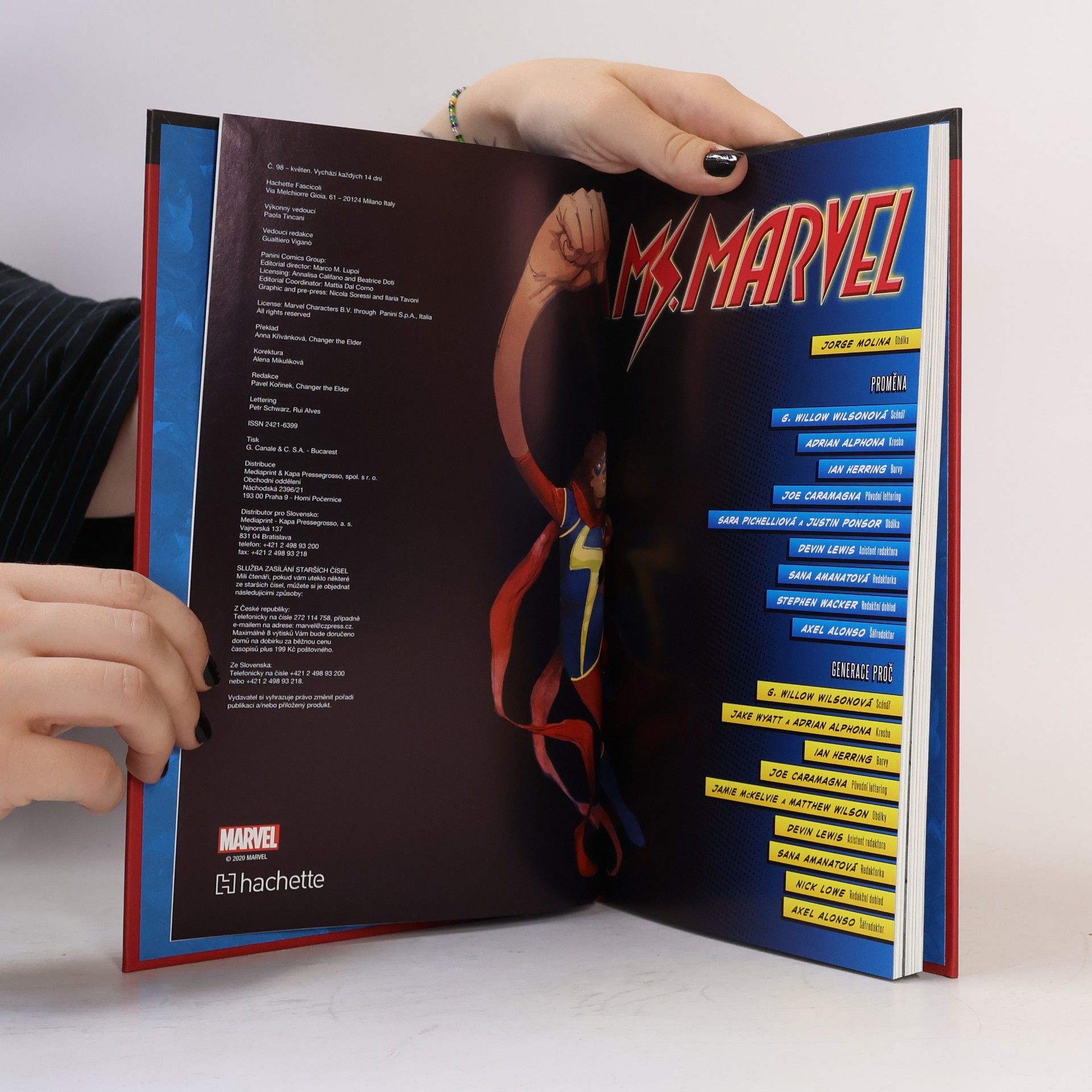G. Willow Wilson Nejmocnější hrdinové Marvelu 98. Ms. Marvel Kamala Khanová