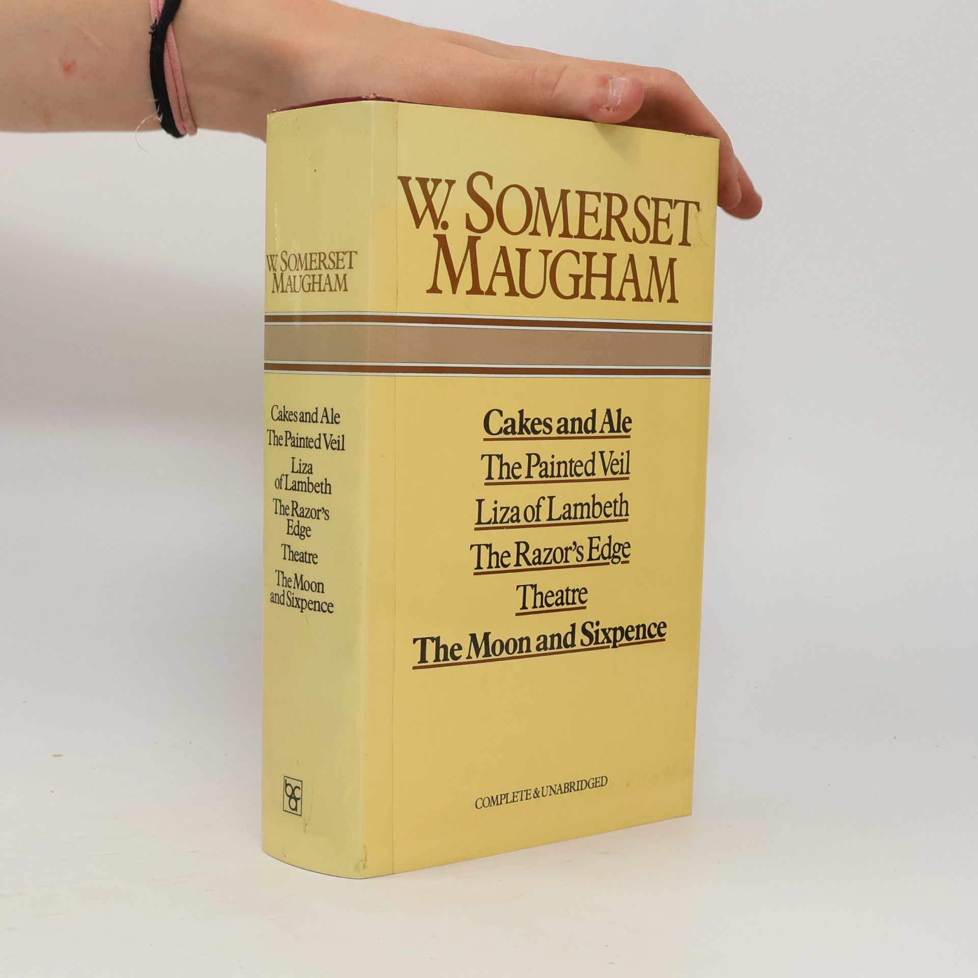 William Somerset Maugham Cakes and Ale. The Painted Veil. Liza of Lambeth. The Razor's Edge. Theatre. The Moon and Sixpence