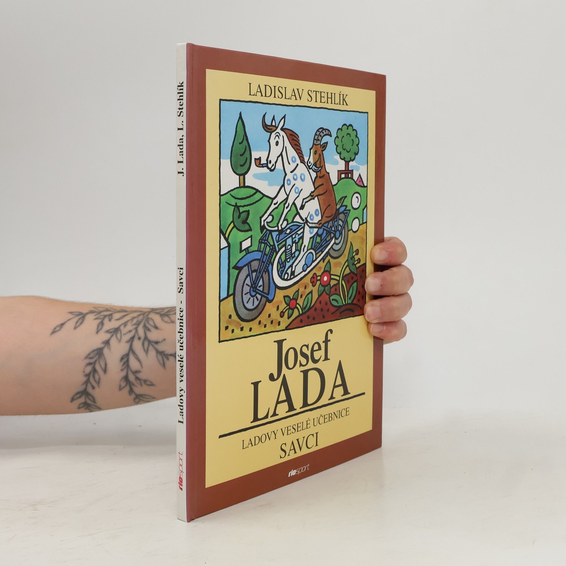 Josef Lada Ladovy veselé učebnice. Savci