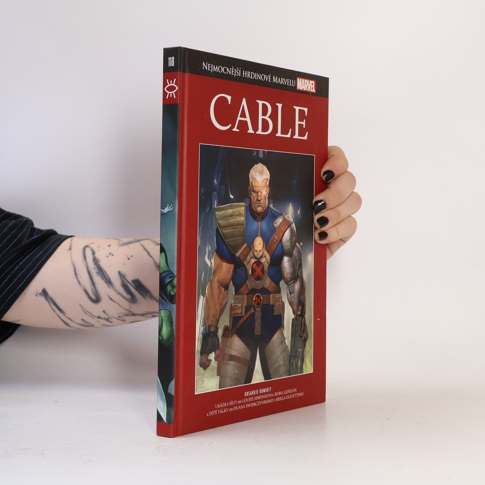 Nejmocnější hrdinové Mravelu 118. Cable