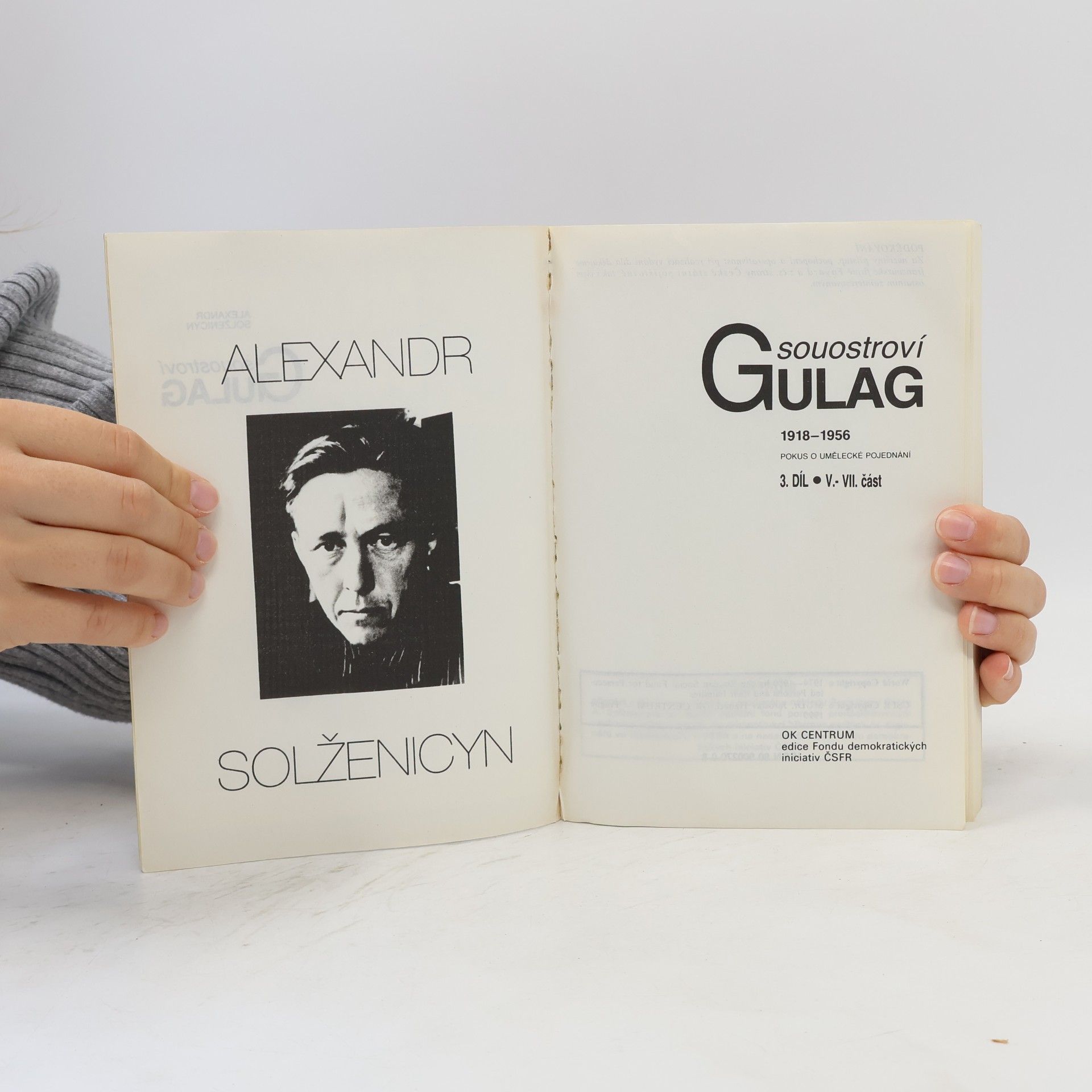 Aleksandr Solzhenitsyn Souostroví Gulag 3