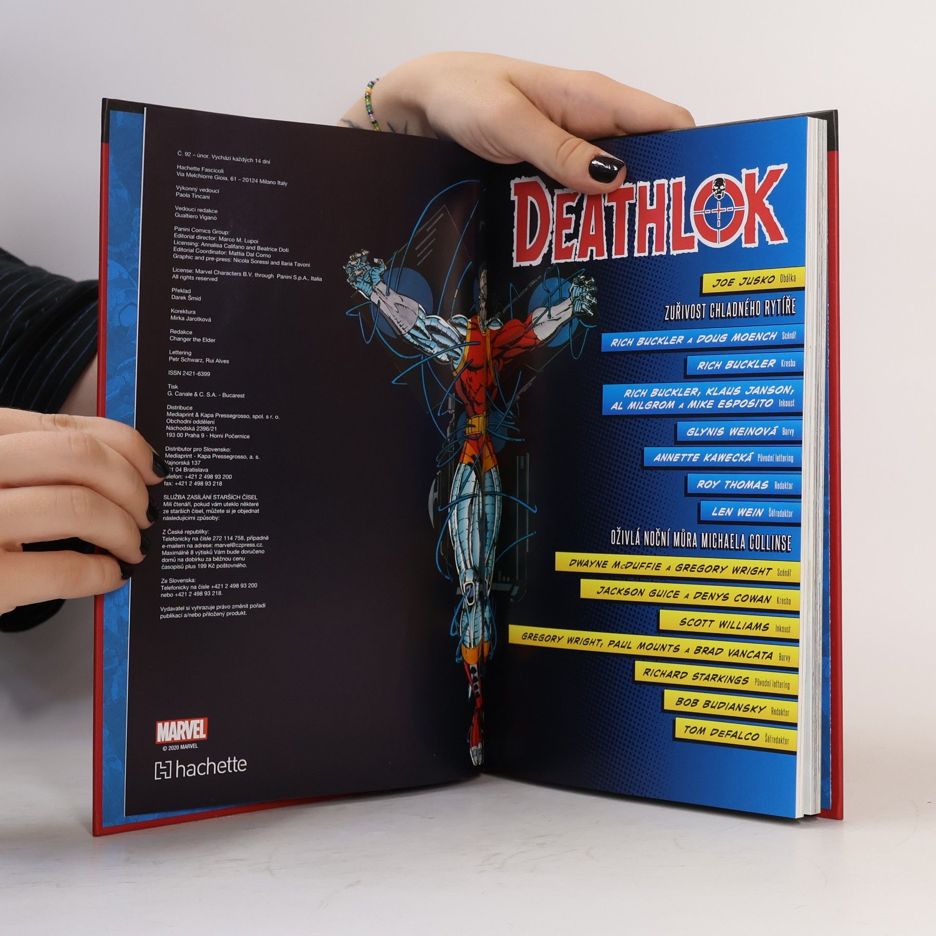 Kolektiv autorů Nejmocnější hrdinové Marvelu 92. Deathlok