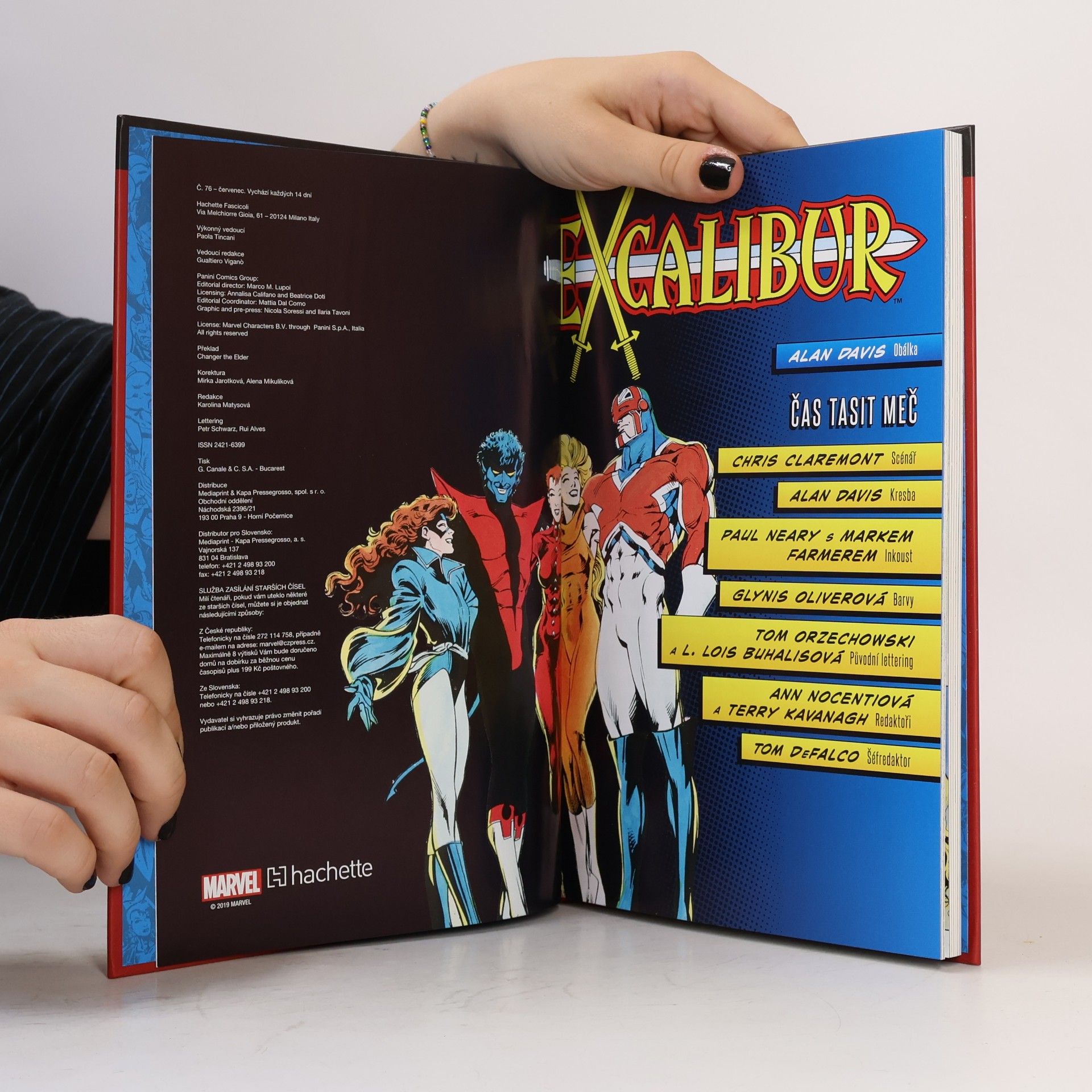 Chris Claremont Excalibur. Nejmocnější hrdinové Marvelu 76