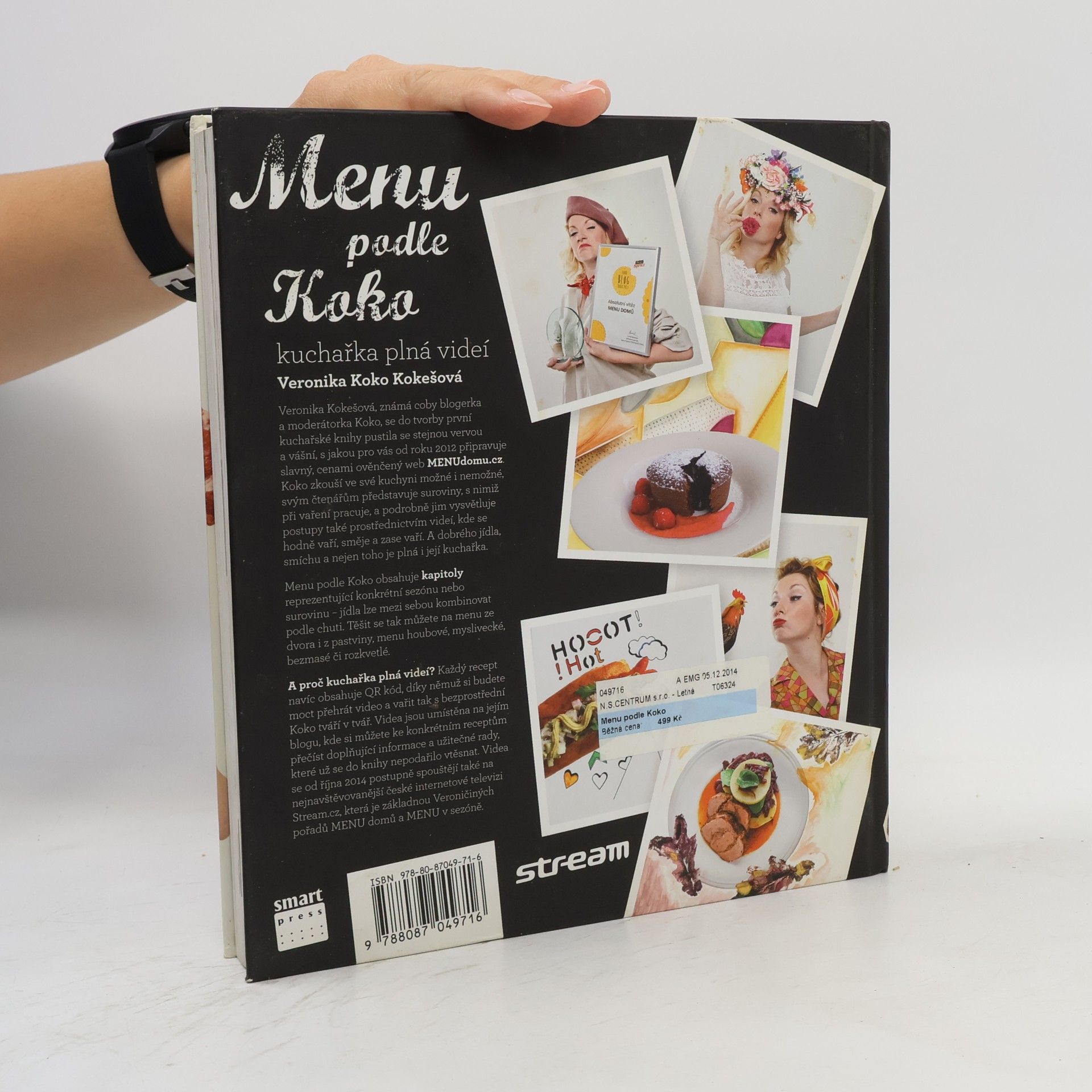 Veronika Koko Kokešová Menu podle Koko. Kuchařka plná videí