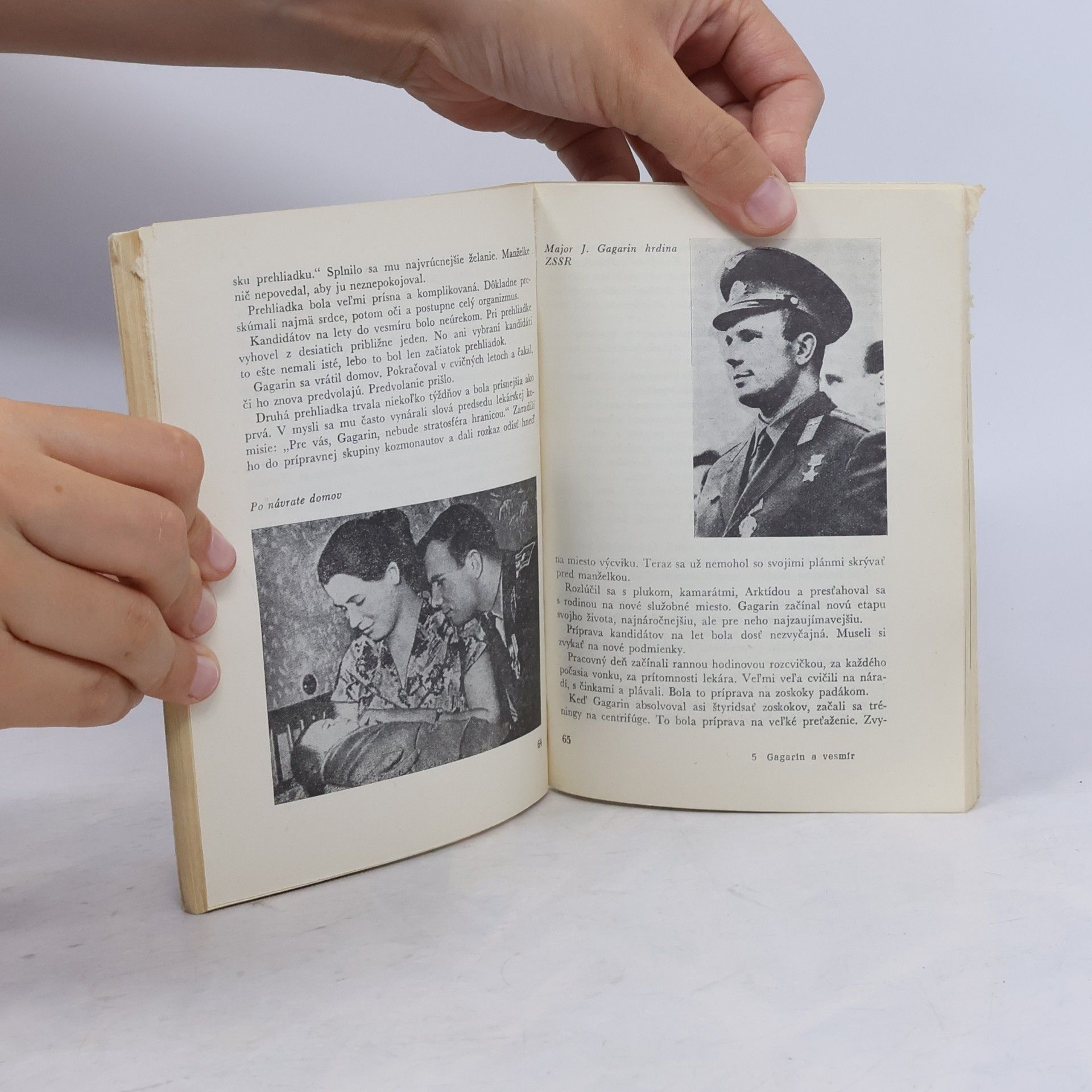 Anton Hajduk Gagarin a vesmír
