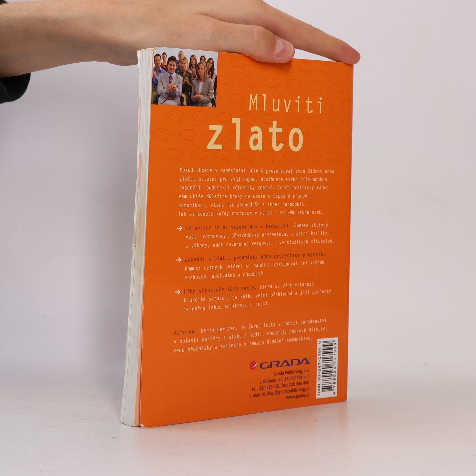 Karin Hertzer Rétorika v zaměstnání. Jak přesvědčit v každé situaci
