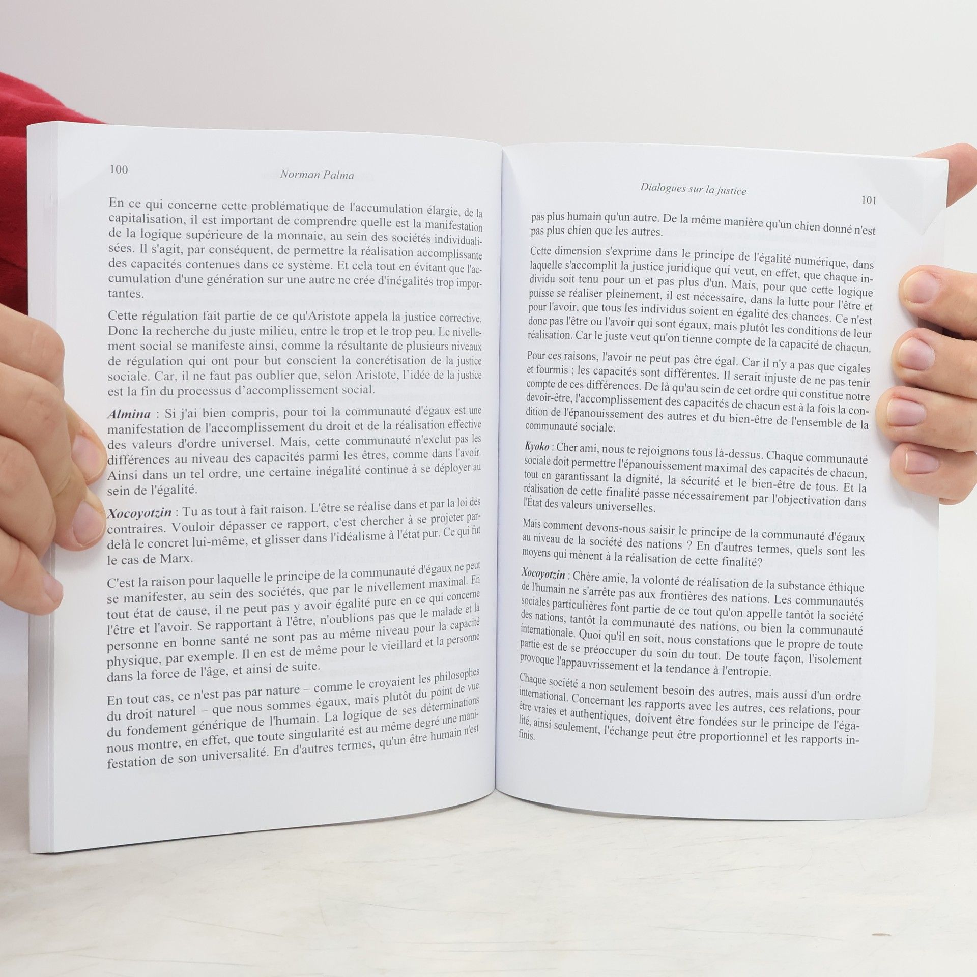 Norman Palma Perspectives libres: Dialogues sur la Justice