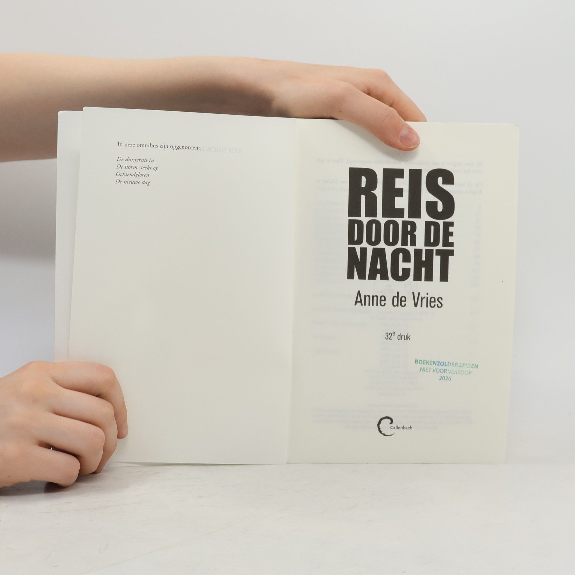 Anne de Vries Reis door de nacht