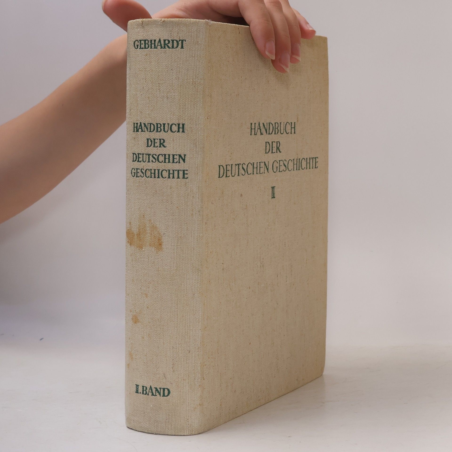 Bruno Gebhardt Handbuch der deutschen Geschichte I.