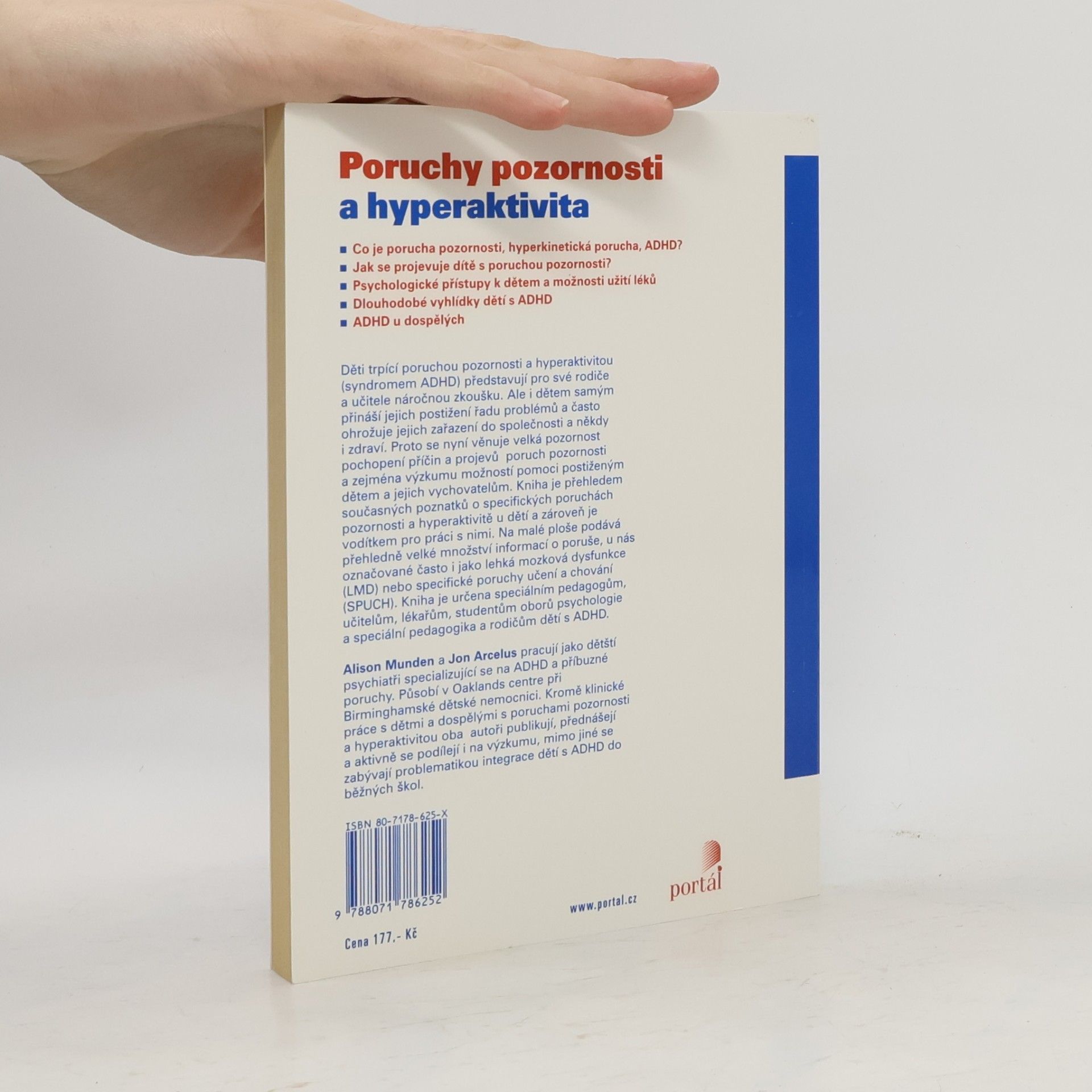 Alison Munden Poruchy pozornosti a hyperaktivita