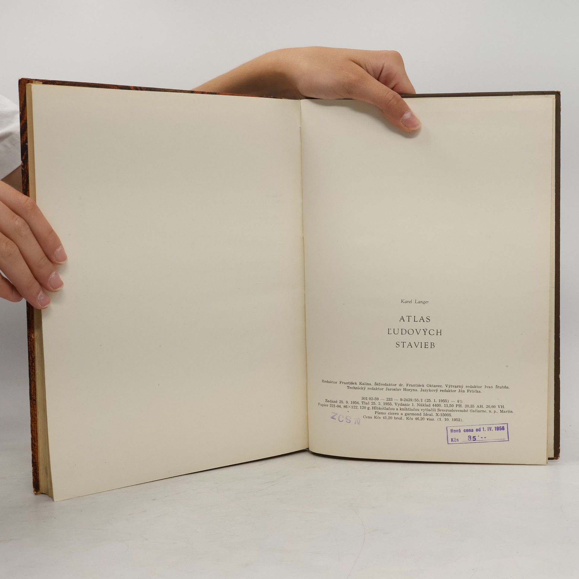 Karel Langer Atlas ľudových stavieb