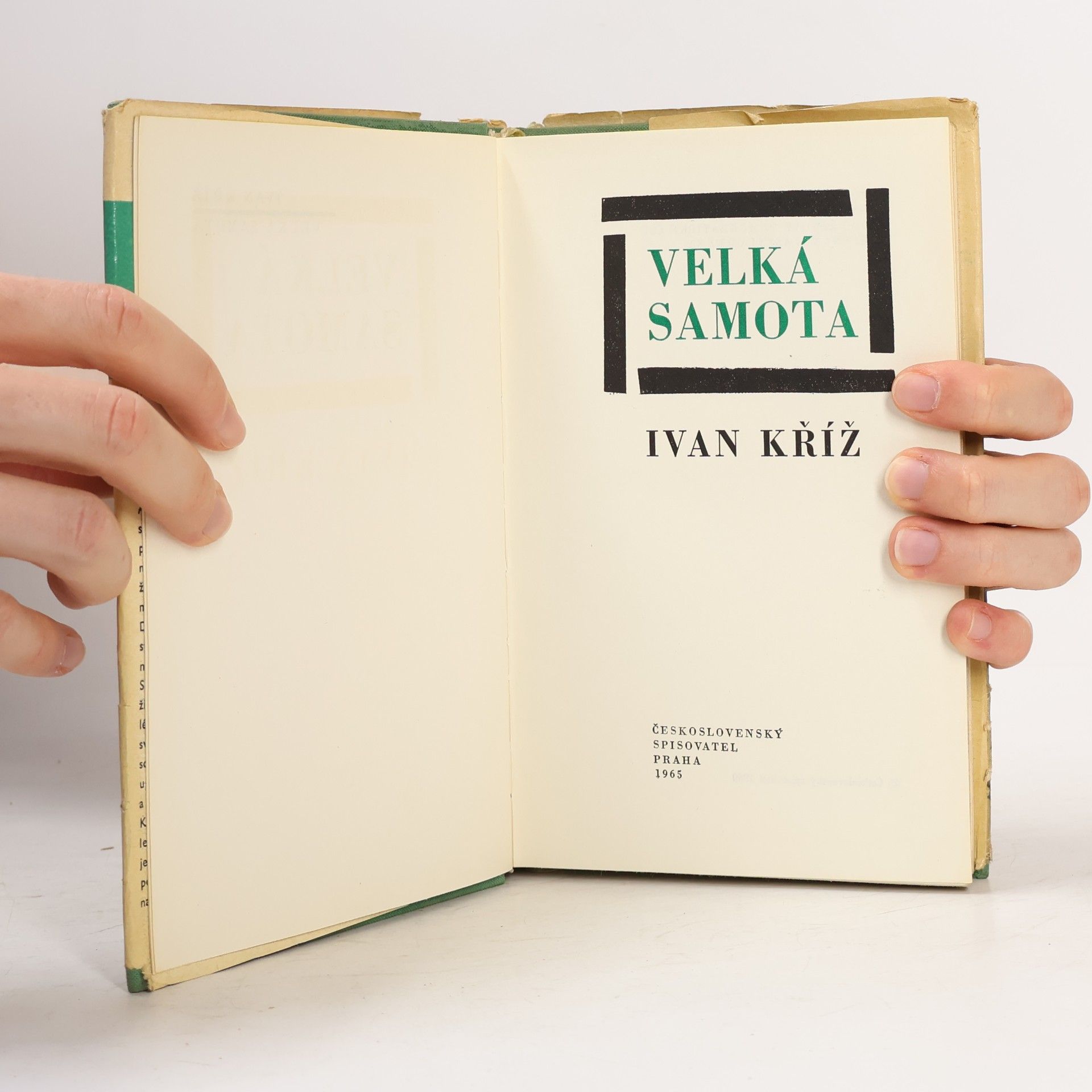 Ivan Kříž Velká Samota