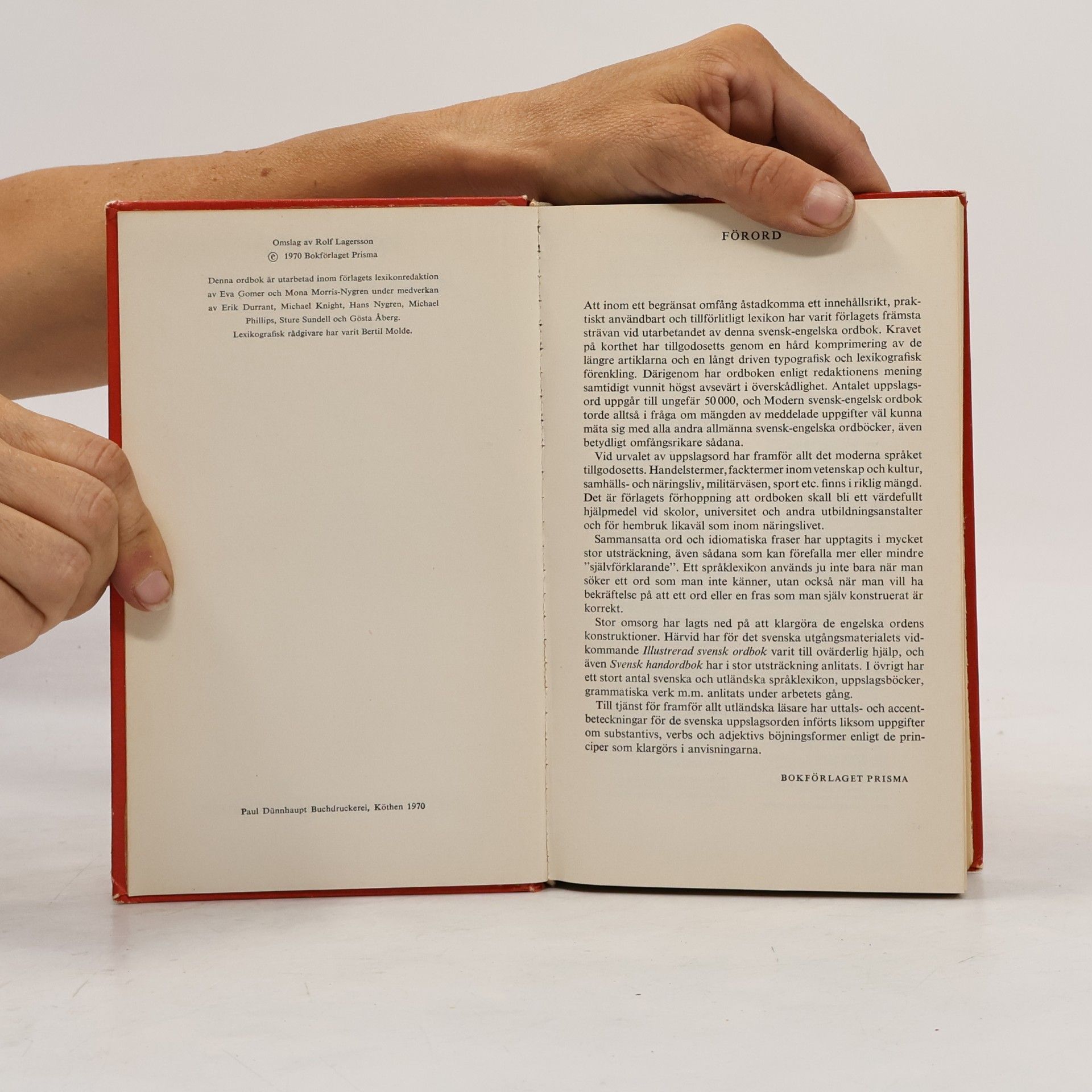 AA.VV. Modern Svensk engelsk ordbok
