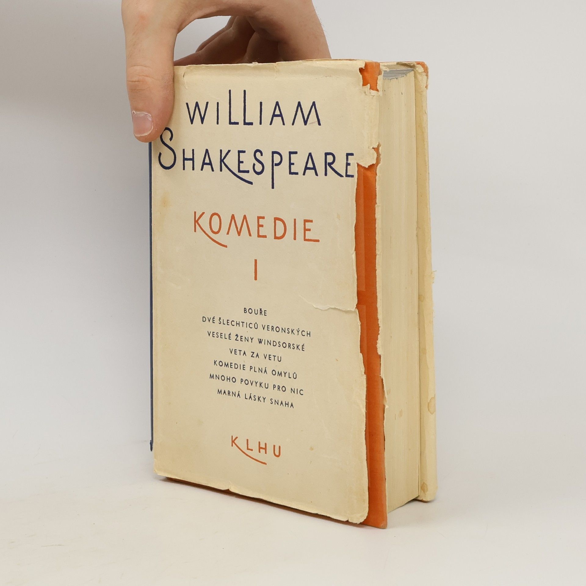 William Shakespeare Komedie I.