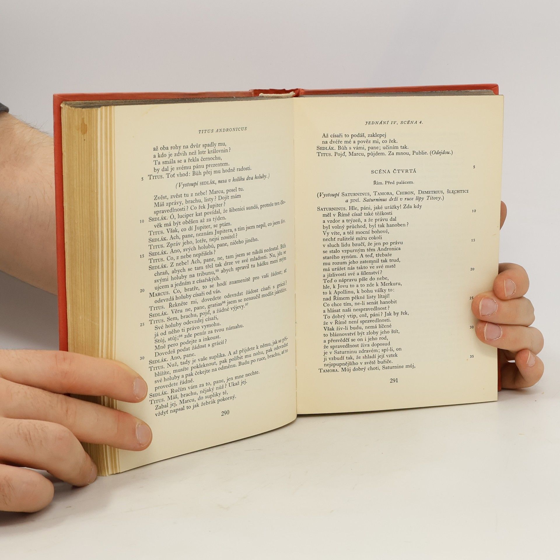 William Shakespeare Tragédie I.
